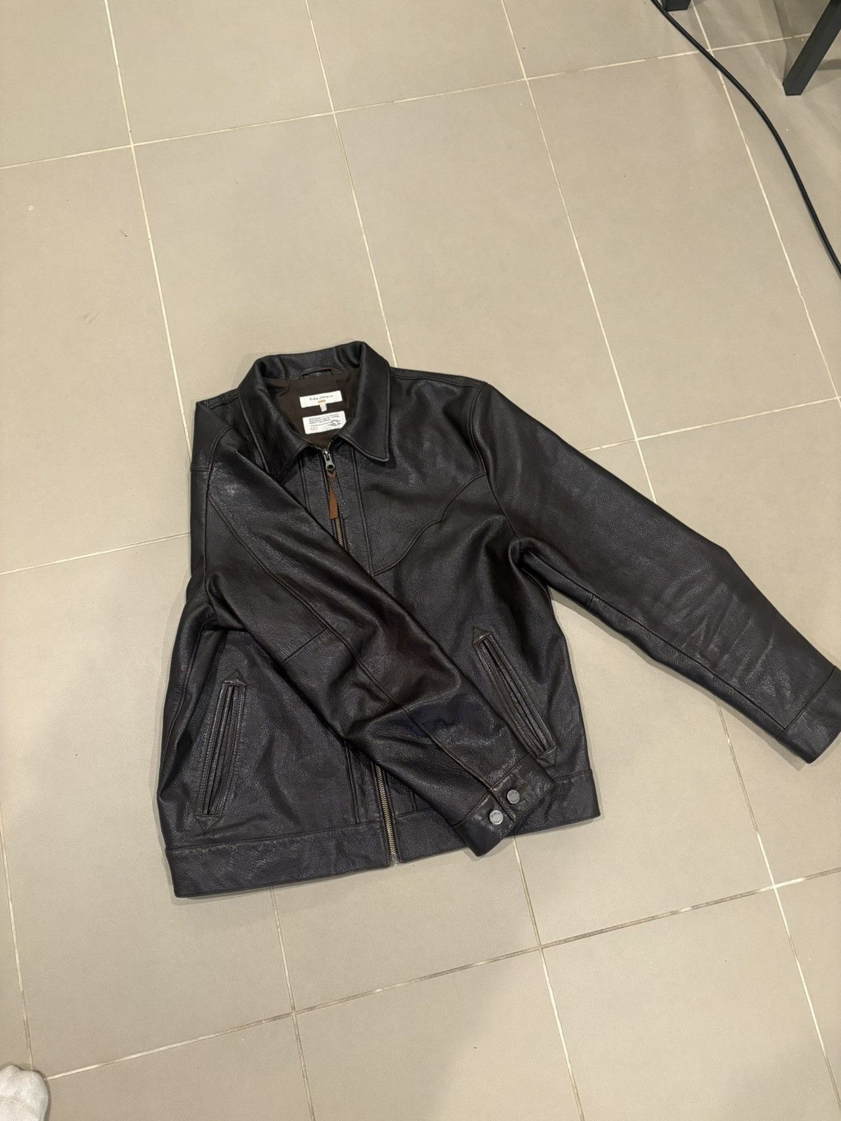 Nudie Jeans Nudie Jeans Joppe Western Leather Jacket Size US M / EU 48-50 / 2 - 5 Thumbnail