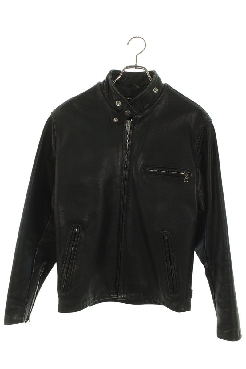 Schott × Vintage Vintage 90s Schott At101 single riders leather