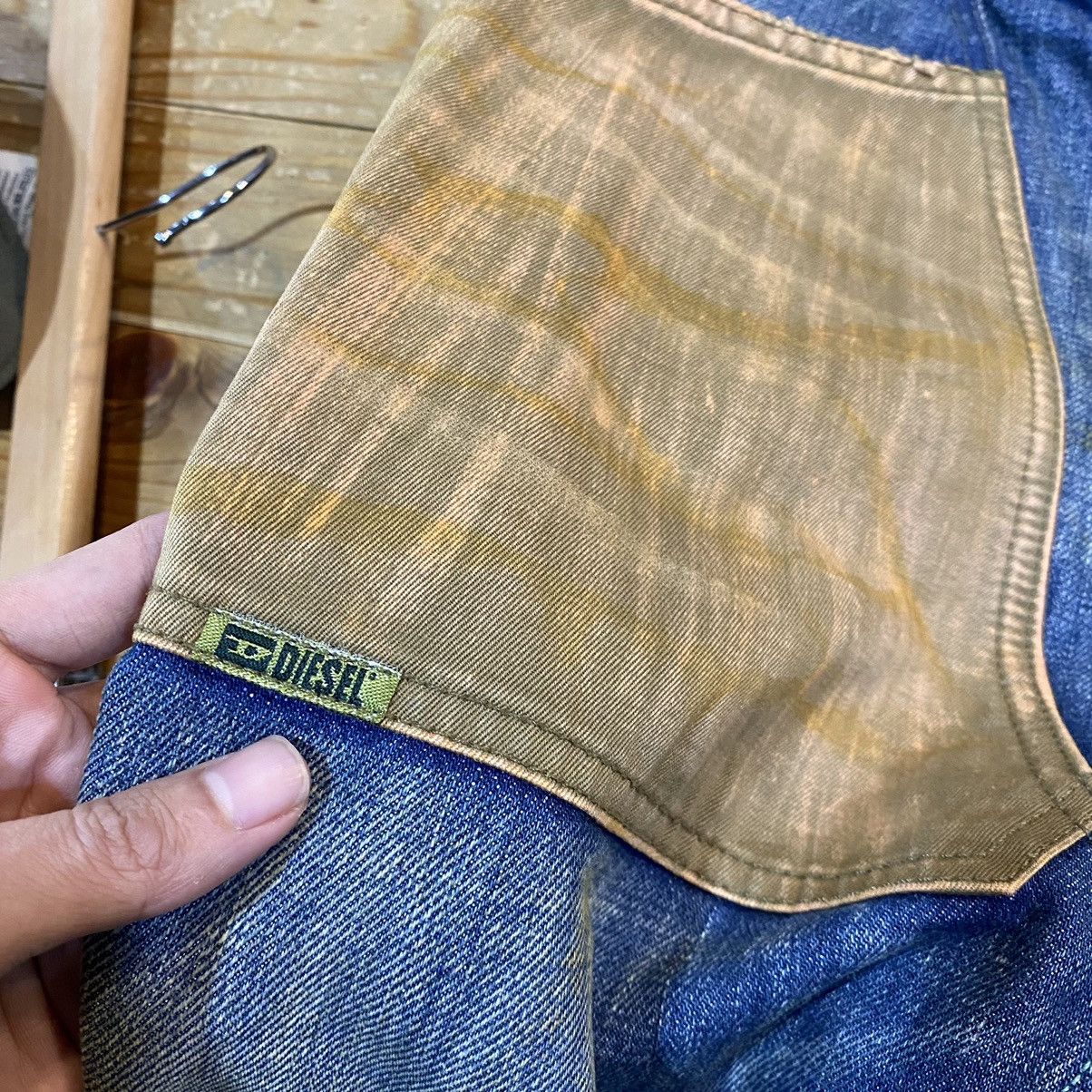 Diesel Vintage Diesel RARE DESIGN Denim Jeans Size US 28 / EU 44 - 10 Thumbnail