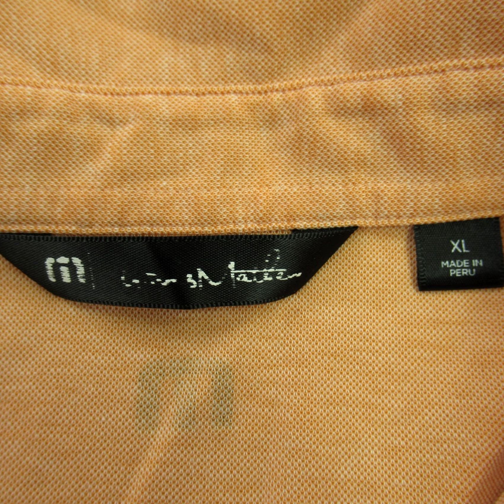 TravisMathew Travis Mathew Polo Mens XL Polo Golf Shirt Short Sleeve Lightweight Orange Outdoors Size US XL / EU 56 / 4 - 4 Thumbnail