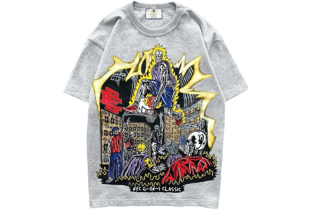 Eric Emanuel × Warren Lotas Eric Emmanuel x Warren Lotas Jump Shot Tee Grey Size US L / EU 52-54 / 3 - 1 Thumbnail
