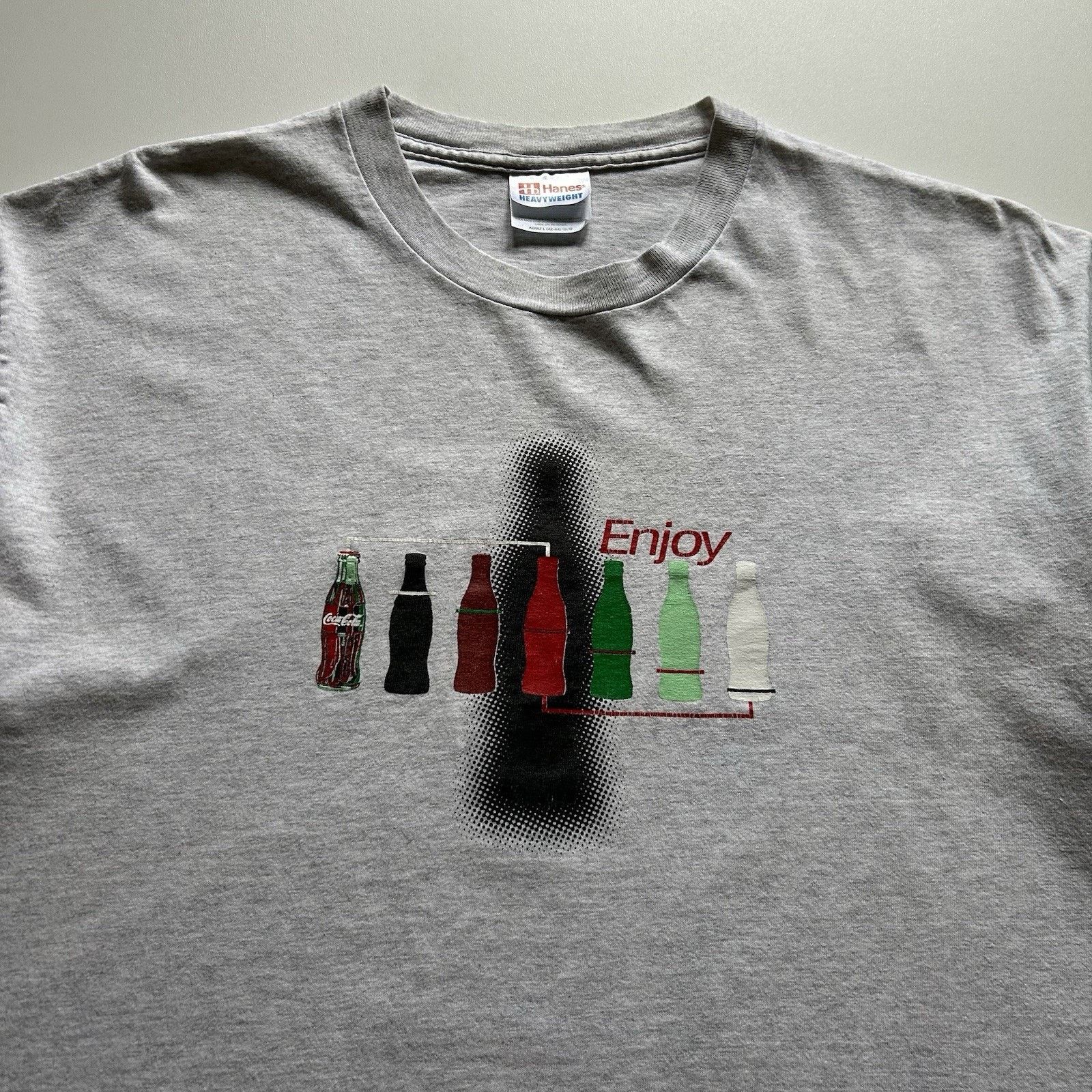 Coca Cola Vintage 90s Coca-Cola Coke Promo Graphic T-Shirt Large Rare Size US L / EU 52-54 / 3 - 2 Thumbnail