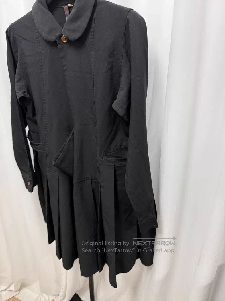 Comme des Garcons Comme des Garcons Pleated Dress with Peter Pan Collar Size XS / US 0-2 / IT 36-38 - 2 Thumbnail