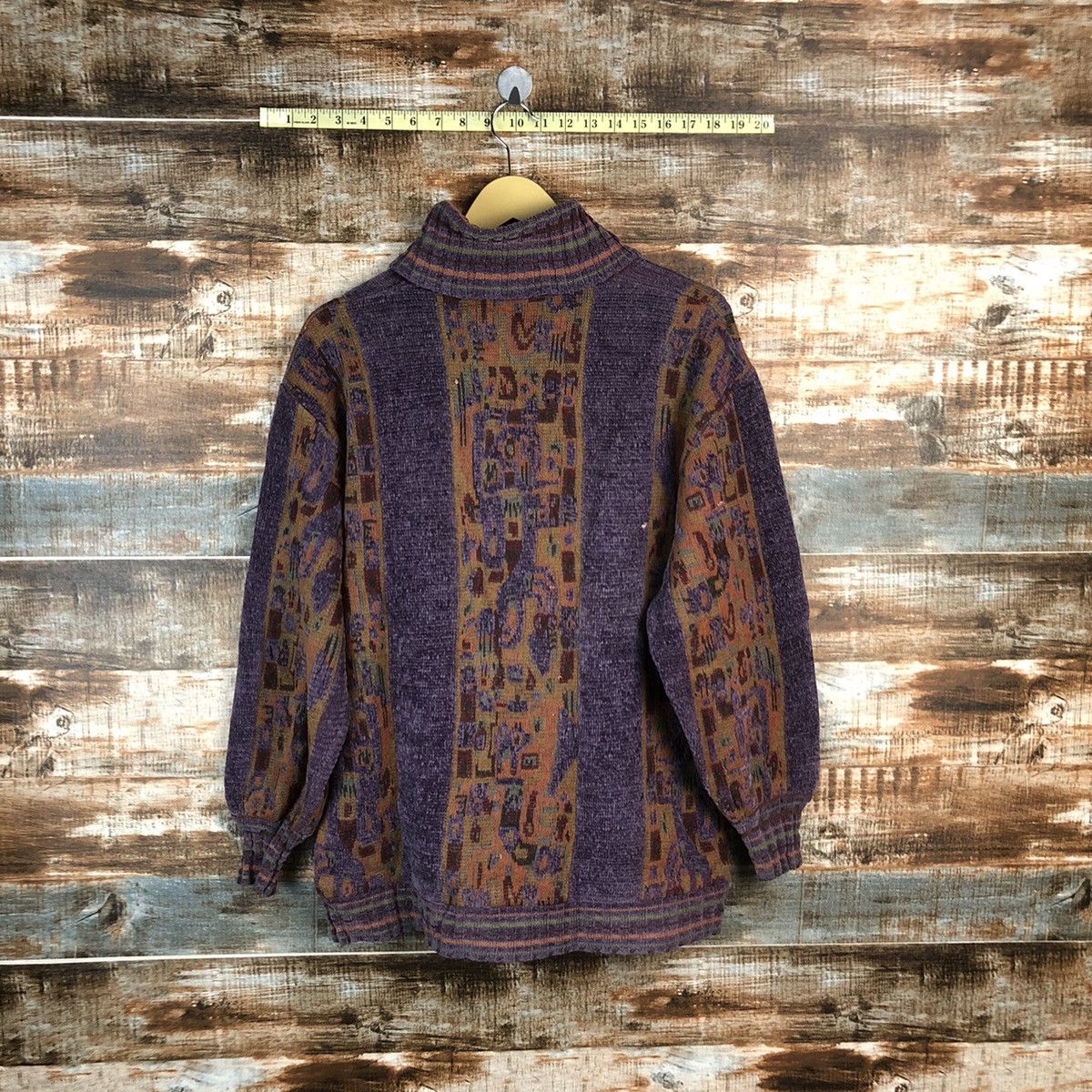Homespun Knitwear Anese Maria Brown Knitwear #A955 Size M / US 6-8 / IT 42-44 - 11 Thumbnail