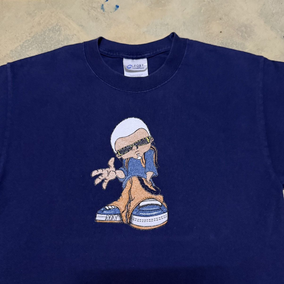 JNCO JnCo Rapper Cartoon Character Big Logo T Shirt Size US S / EU 44-46 / 1 - 4 Thumbnail