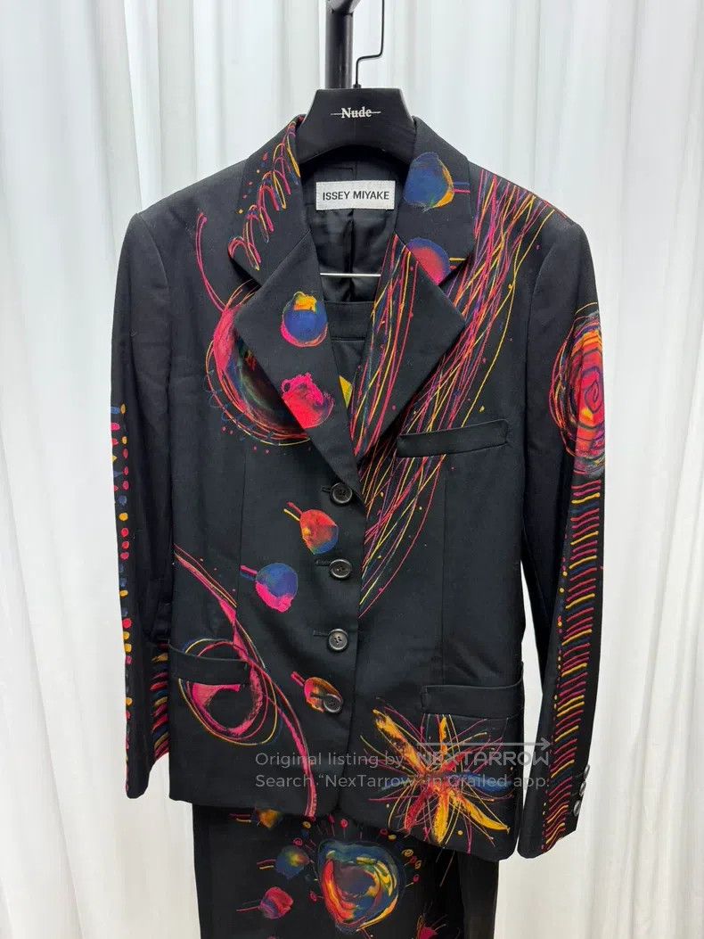 Other Issey Miyake Lollipop crayon starry wool suit Size US S / EU 44-46 / 1 - 2 Thumbnail