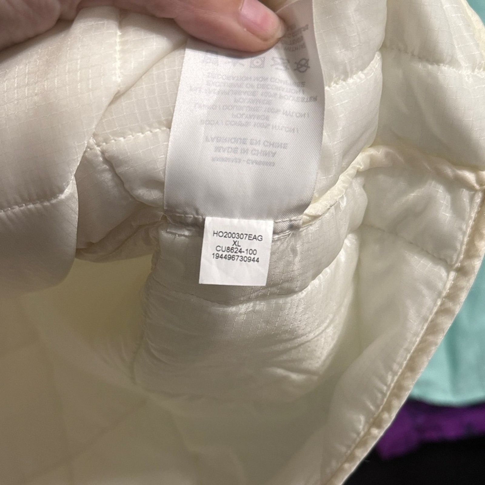 Jordan Brand Nike Jordan 23 Engineered White Puffer Jacket Parka Liner Size US XL / EU 56 / 4 - 11 Thumbnail