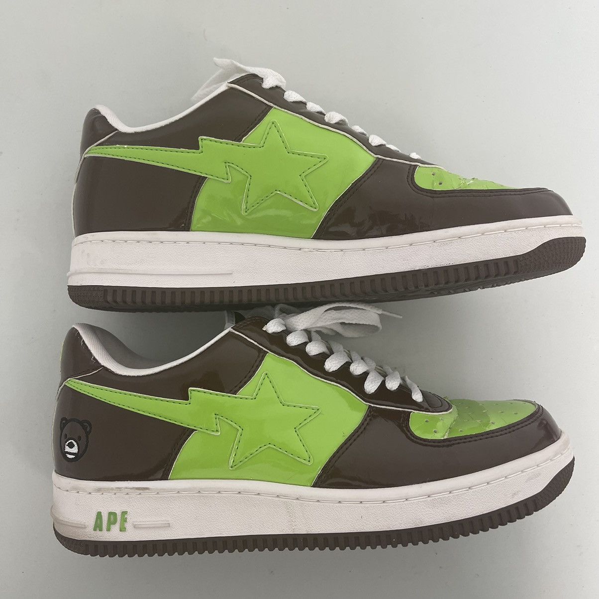 Bape OG Bape Baby Milo Bear Bapesta Size US 9 / EU 42 - 4 Thumbnail