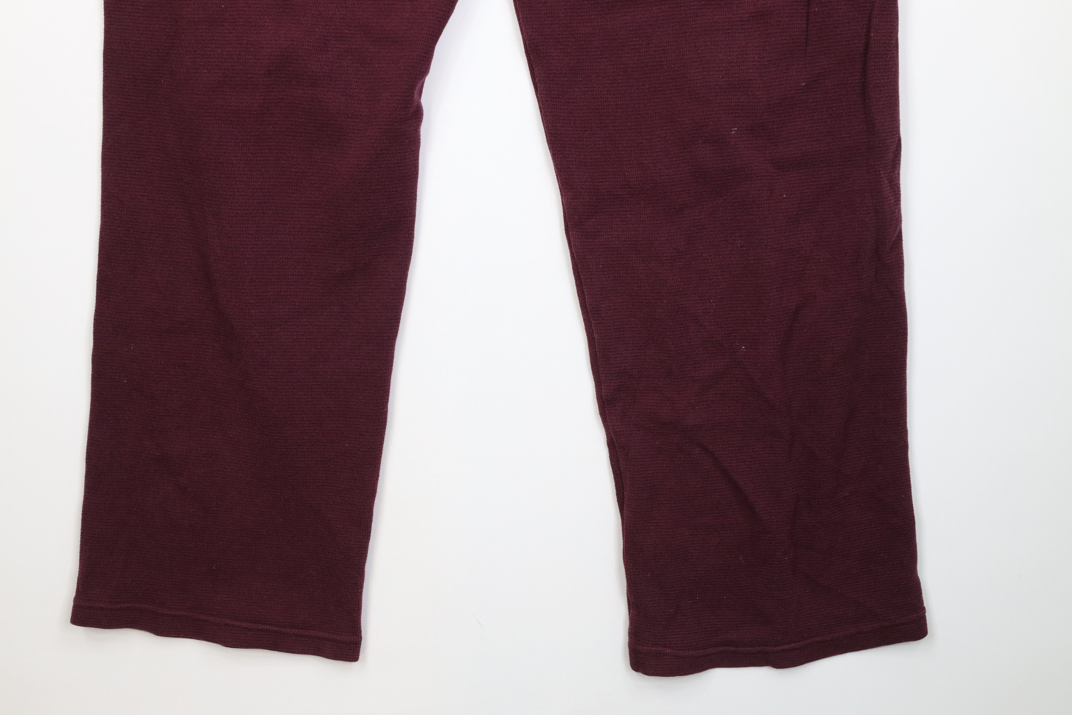 Ralph Lauren Vintage 90s Y2K Ralph Lauren Waffle Knit Wide Leg Pants Size US 34 / EU 50 - 16 Thumbnail