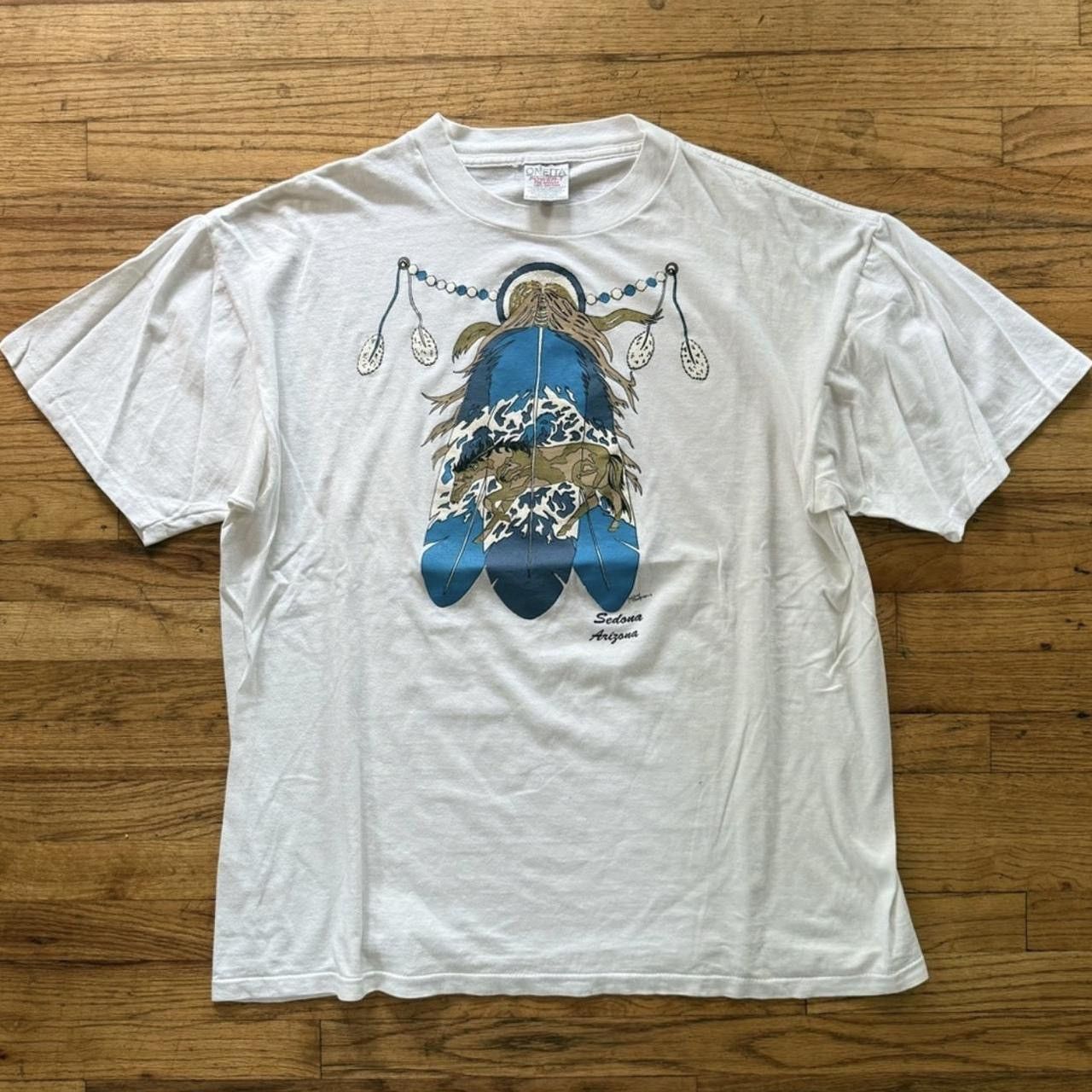 Other Vintage 90s Sedona, Arizona Native American Graphic Tee Size US XL / EU 56 / 4 - 1 Thumbnail