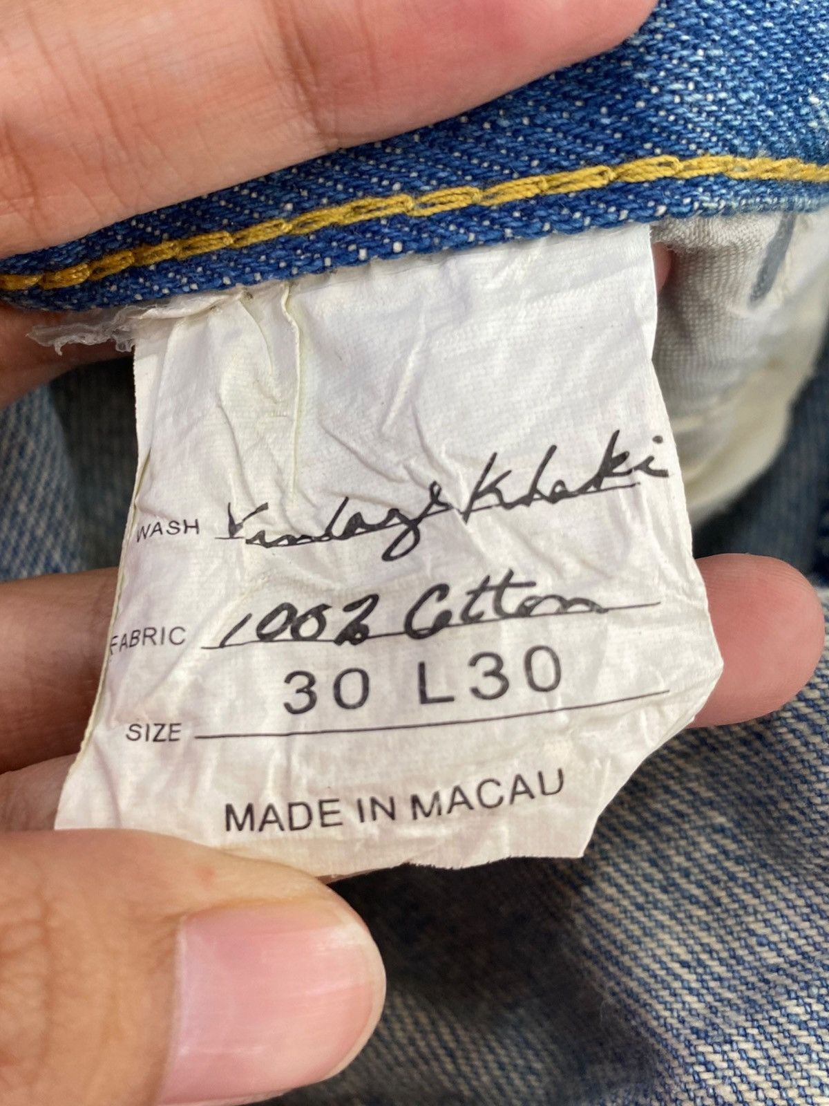 Other America & First Brand Ripped Faded Wash Style Baggy Jeans Size US 30 / EU 46 - 11 Thumbnail