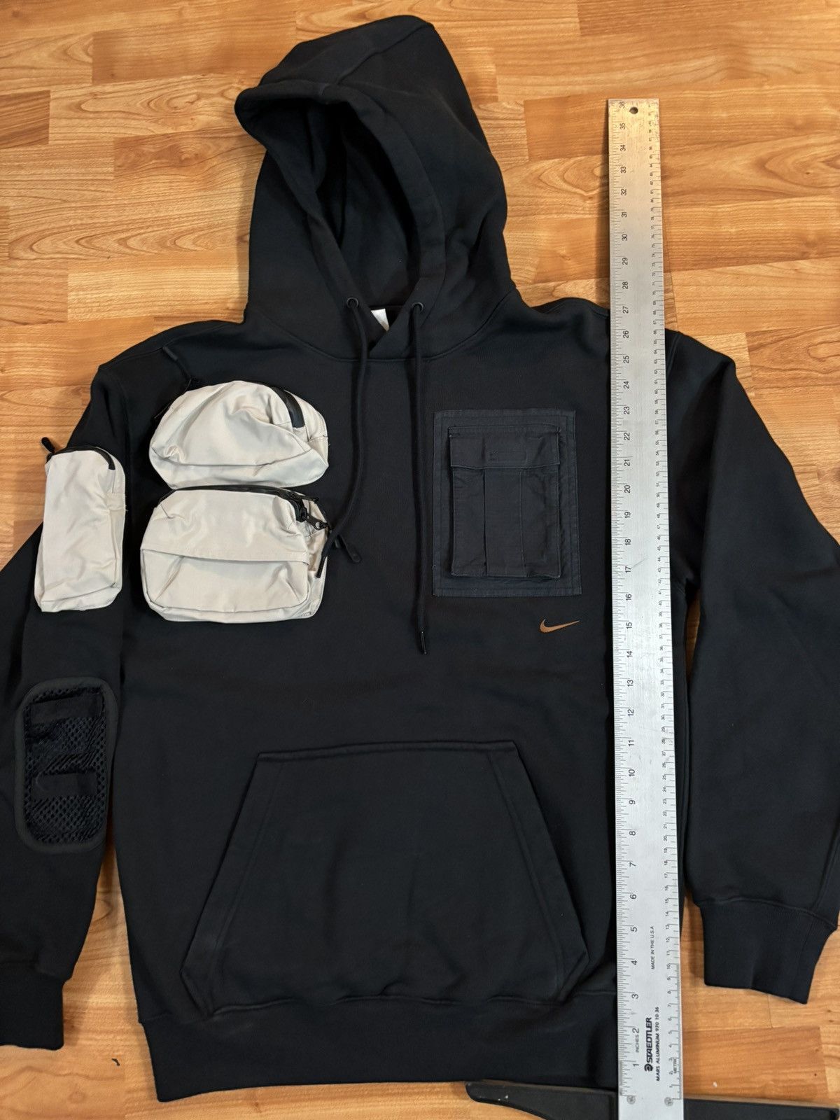 Nike × Travis Scott Black Nike x Travis Scott Sz S Cactus Jack hoodie Size US S / EU 44-46 / 1 - 2 Thumbnail