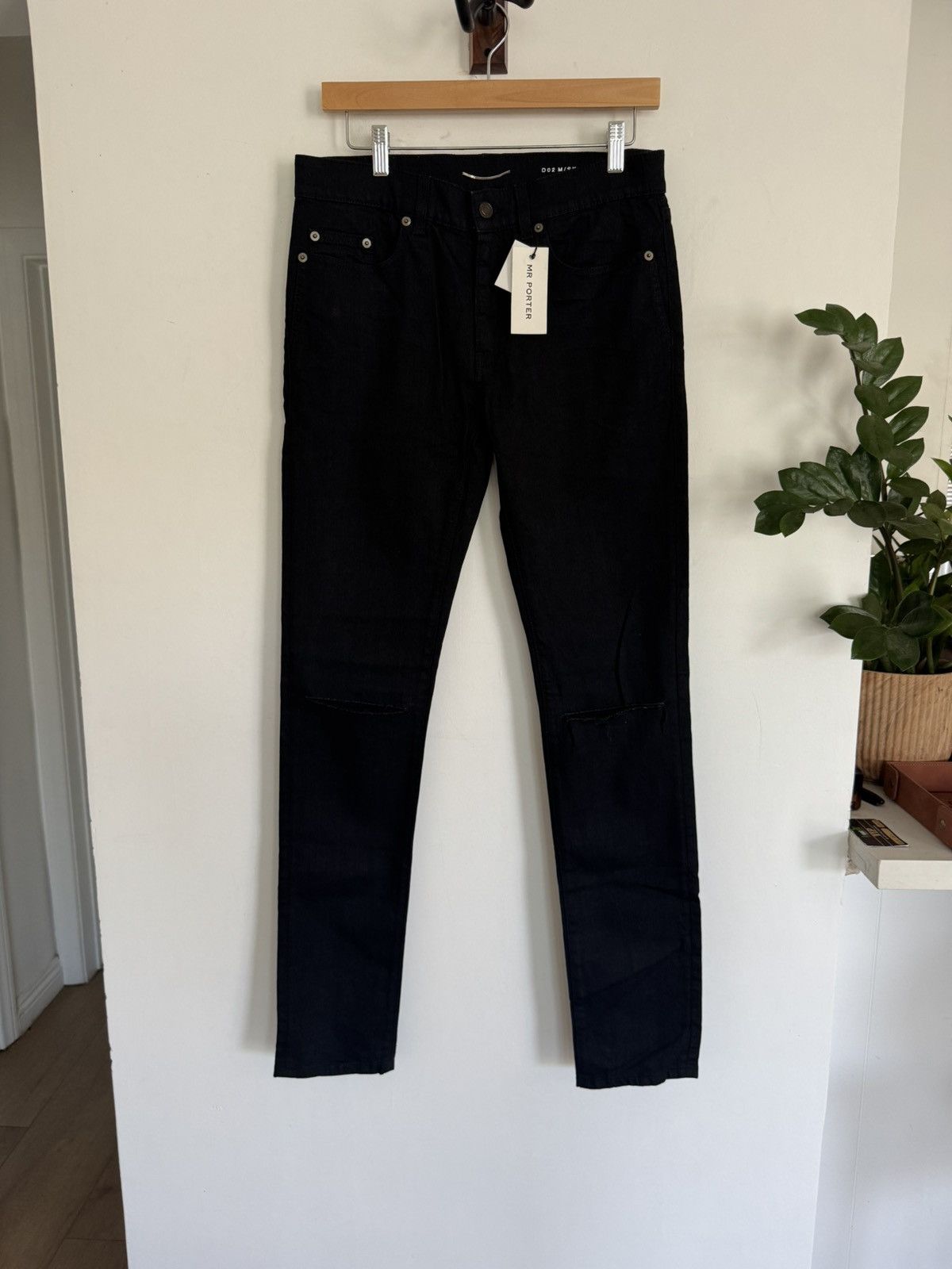 Saint Laurent Paris BNWT Knee Slit D02 Size US 30 / EU 46 - 1 Thumbnail