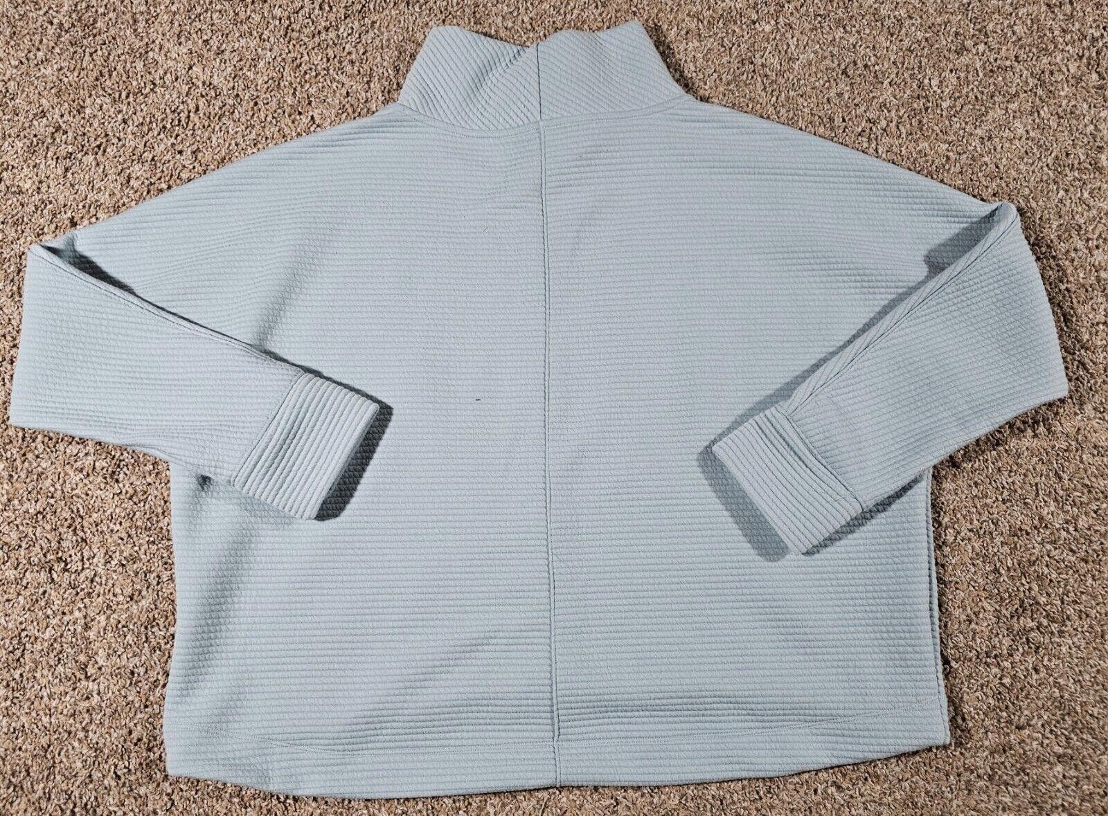 Designer Stylus Aqua mock neck sweater XXL NWT Size XXL / US 16-18 / IT 52-54 - 8 Thumbnail