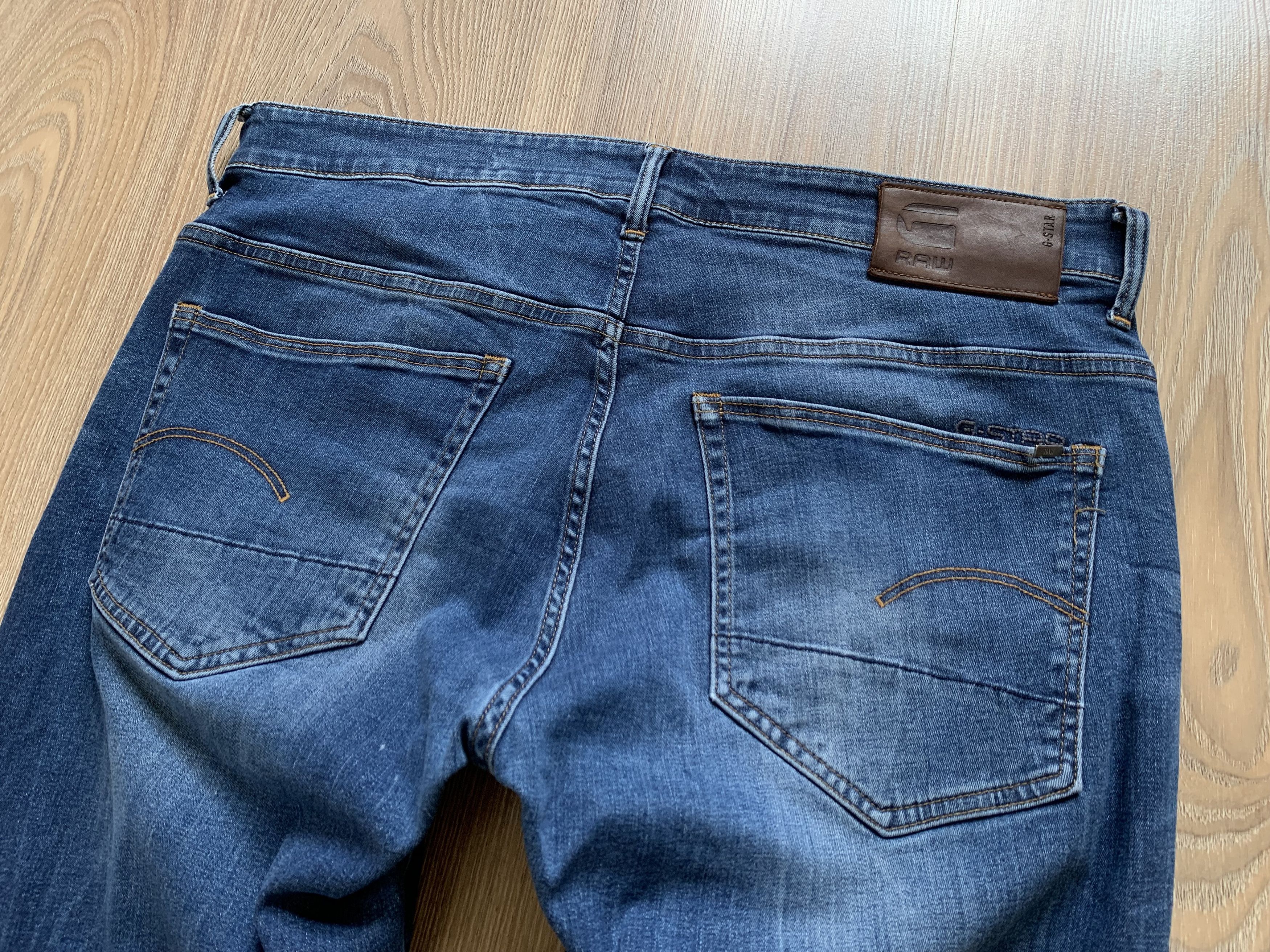 G-Star G Star Raw 3301 Straight Tapered Jeans Size US 32 / EU 48 - 6 Thumbnail