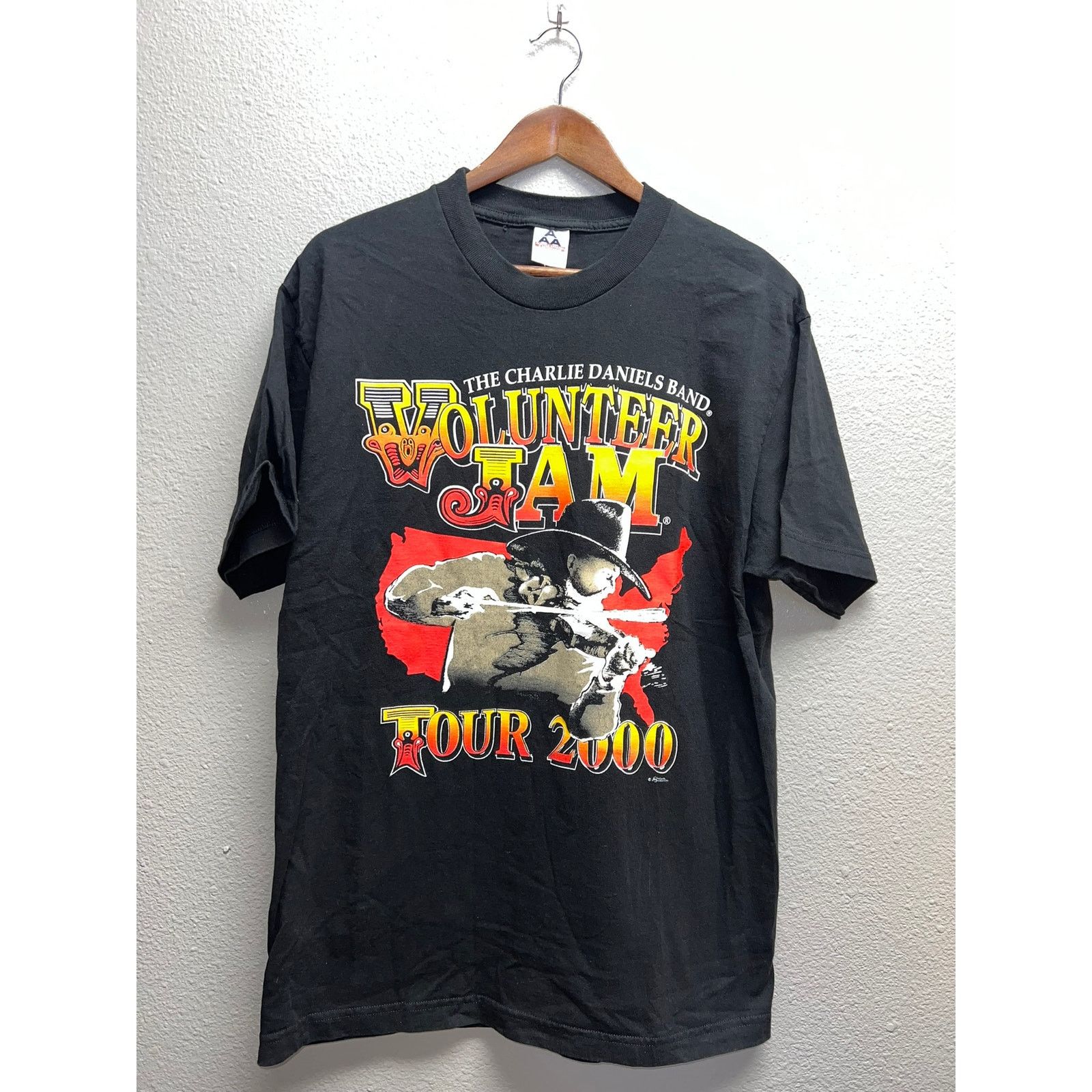 Alstyle Vintage The Charlie Daniels Band Shirt Jam Tour 2000 Tee L Size US L / EU 52-54 / 3 - 1 Thumbnail