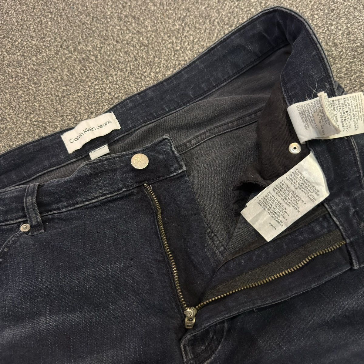 Calvin Klein 205W39NYC Black Jeans Body Style Denim Archive y2k Size US 36 / EU 52 - 10 Thumbnail