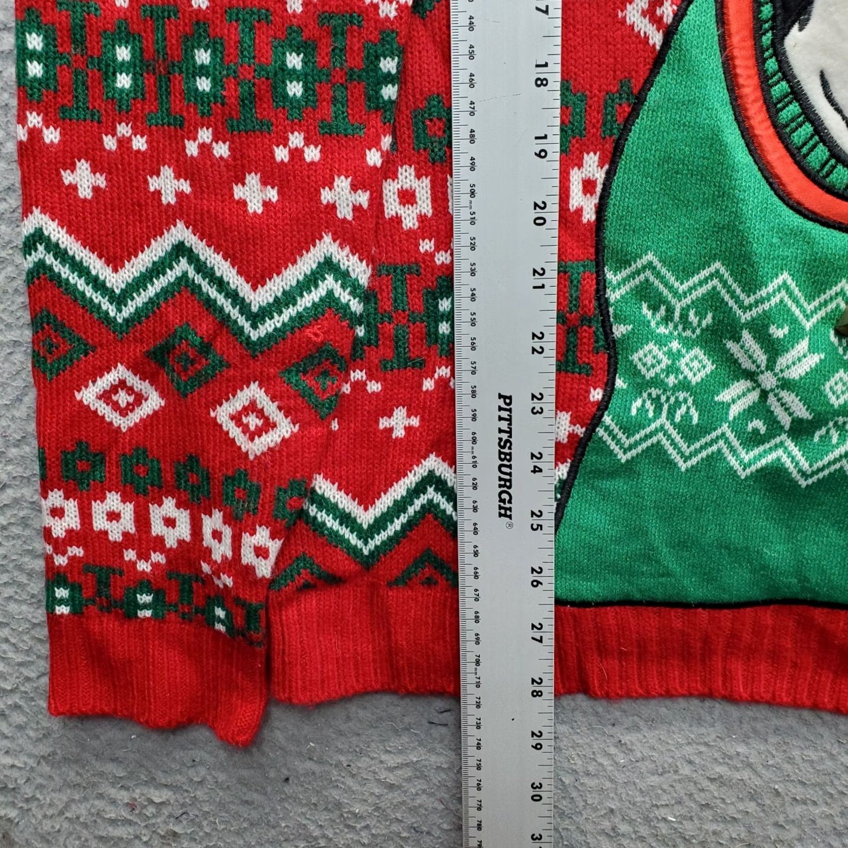 GOAT Crew VINTAGE 33 Degrees Unisex Large Ugly Christmas Sweater Crew Neck Fair Isle Goat Knit Pullover Size US L / EU 52-54 / 3 - 3 Thumbnail