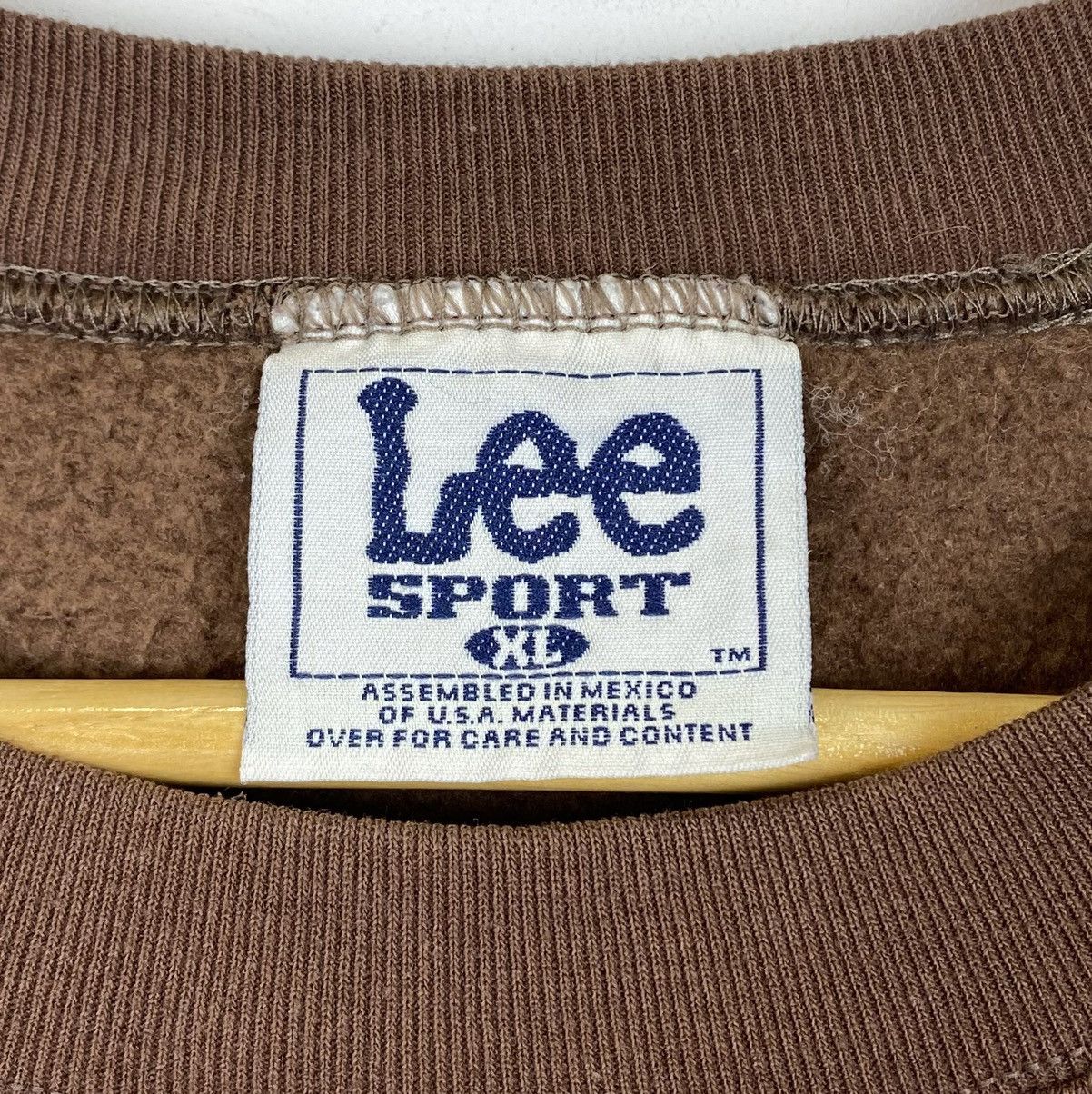 Lee Vintage Lee Sport 1998 Cleveland Browns NFLP Sweatshirt XL Size US XL / EU 56 / 4 - 4 Thumbnail