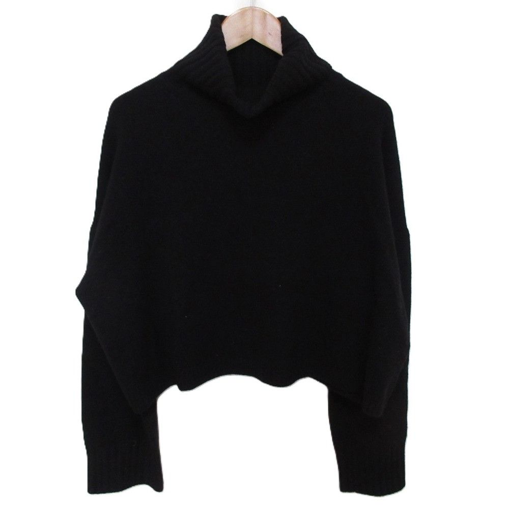 Other Other EVERYDAY I LIKE Wool Cashmere Cropped Turtleneck Sweater Textile Tops DUTY FREE for USA Size ONE SIZE - 1 Thumbnail