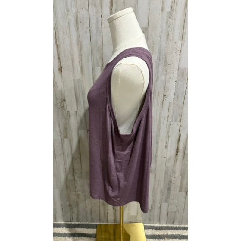 Athleta Athleta Tank Top Womens 1X Purple Sleeveless Scoop Neck Size XXL / US 16-18 / IT 52-54 - 7 Thumbnail