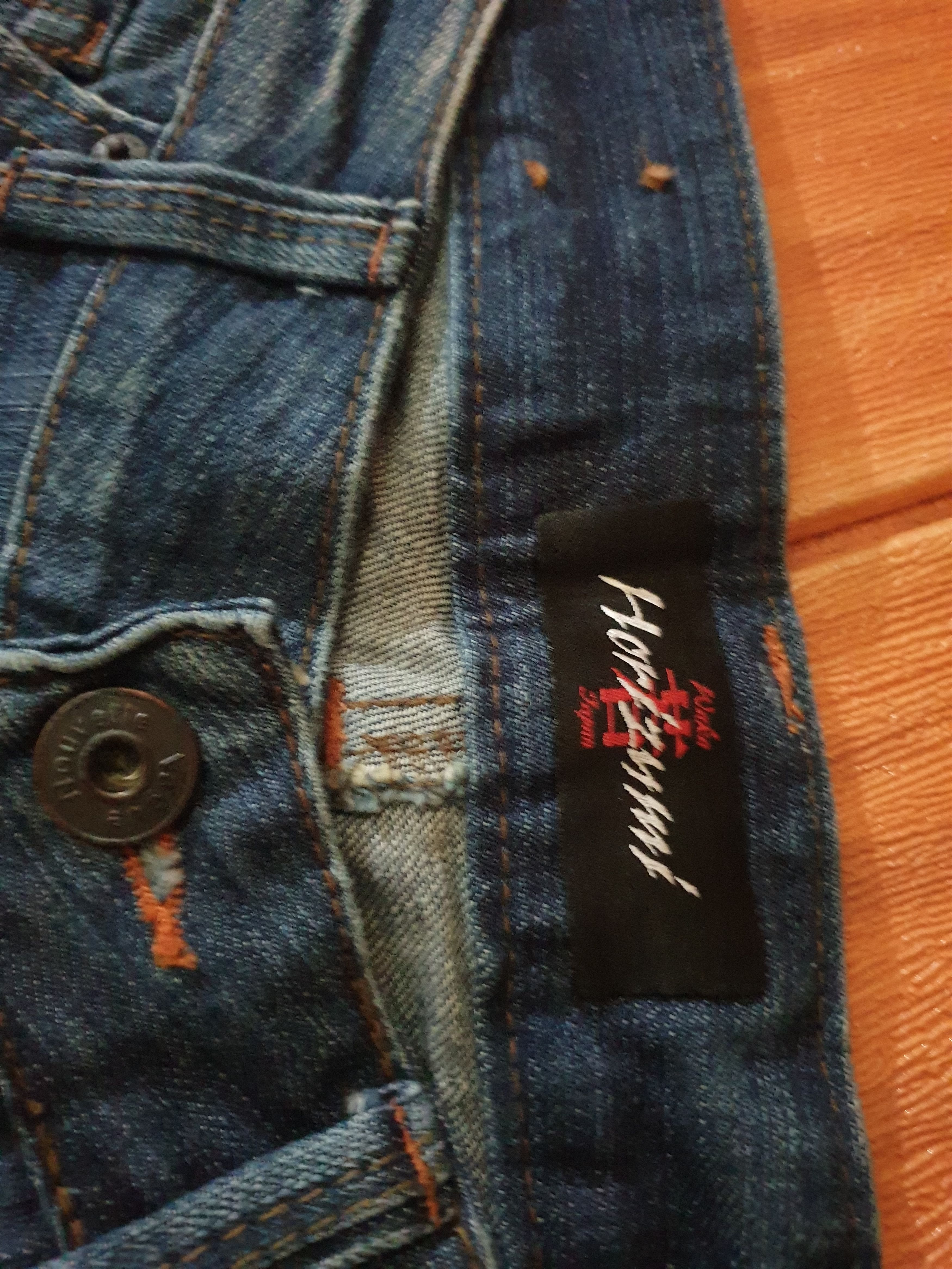 Japanese Brand 💥Horizumi going fish denim pant Size US 31 - 2 Thumbnail