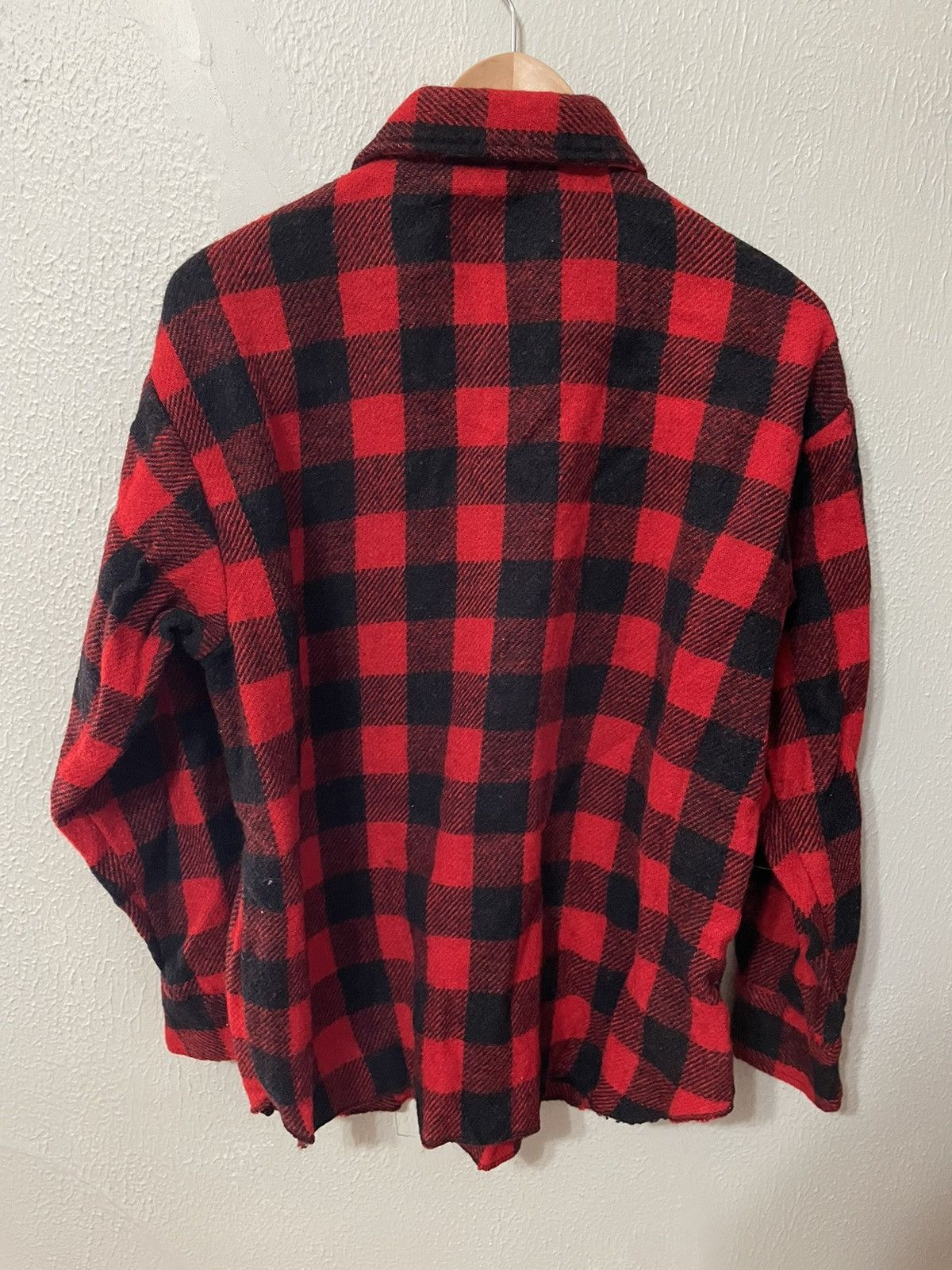 Vintage Vintage Flannel 1980s Buffalo Plaid Flannel Shirt Size US L / EU 52-54 / 3 - 1 Thumbnail