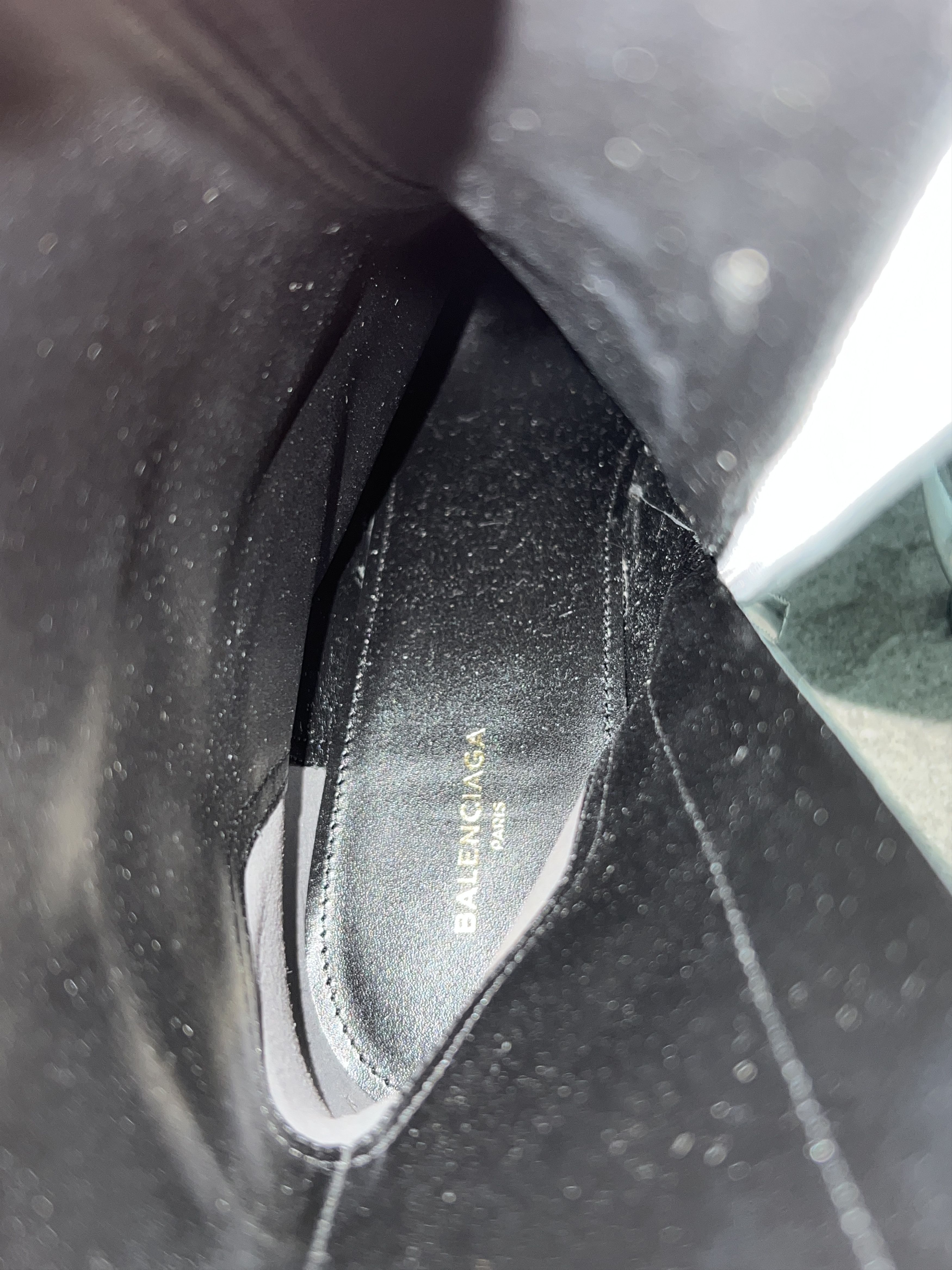 Balenciaga Balenciaga Knife boots in metallic silver EU38 Rare Find Size US 8 / IT 38 - 7 Thumbnail