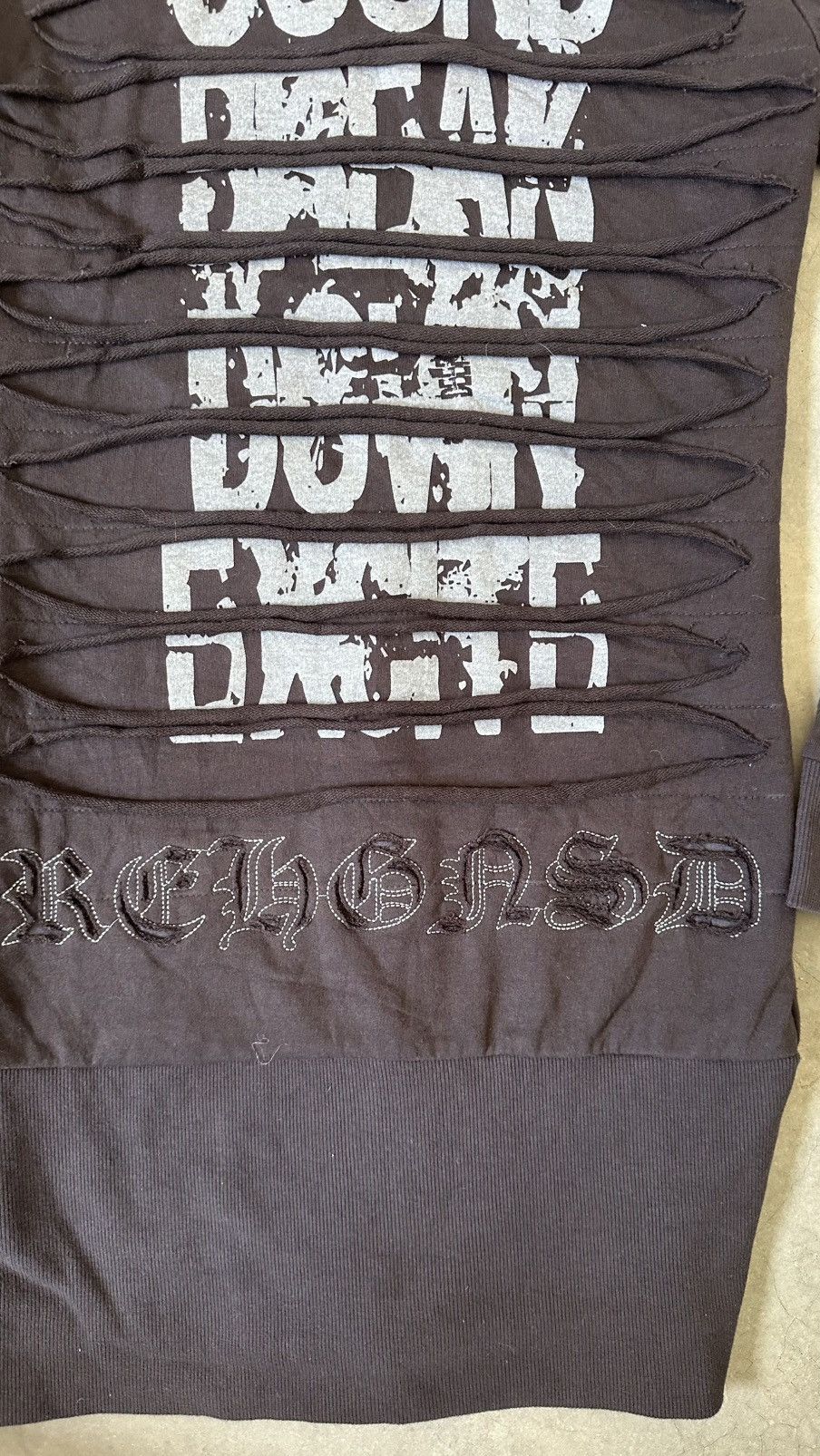 Japanese Brand VINTAGE JAPANESE PUNK AVANT GARDE HOODIE Size M / US 6-8 / IT 42-44 - 11 Thumbnail