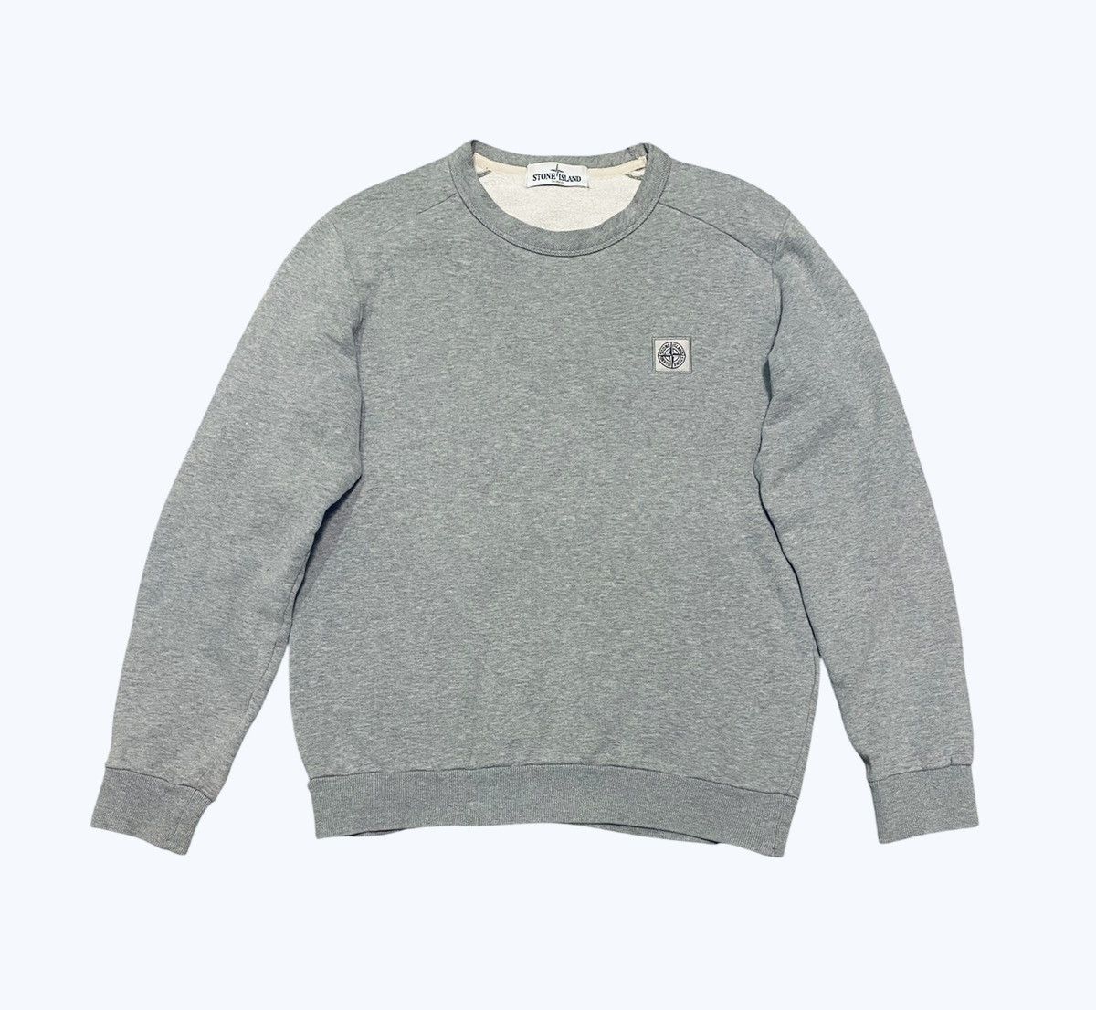 Stone Island Stone Island Grey Crewneck Size US M / EU 48-50 / 2 - 1 Thumbnail