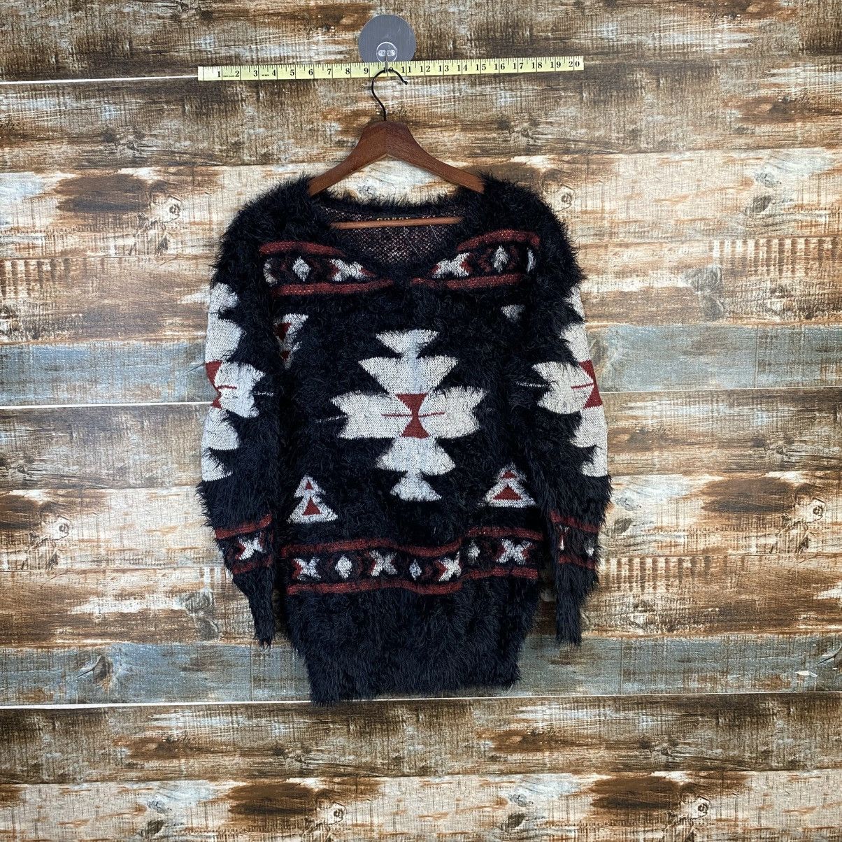 Homespun Knitwear DL Gorge Black Mohair Knitwear #C1107 Size M / US 6-8 / IT 42-44 - 1 Thumbnail