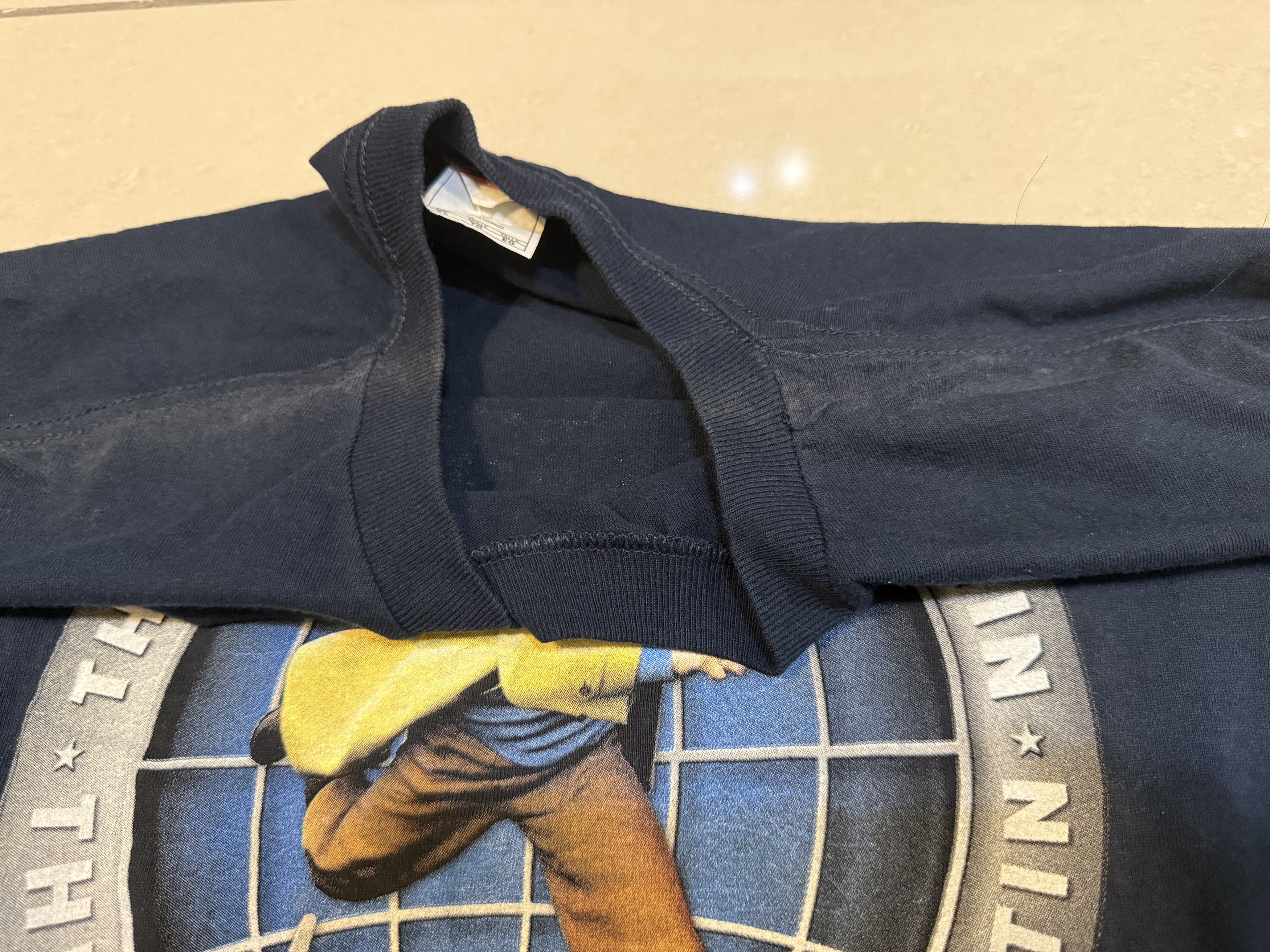 Vintage Near Vintage The Adventures of TinTin 2011 T Shirt Size US XL / EU 56 / 4 - 5 Thumbnail