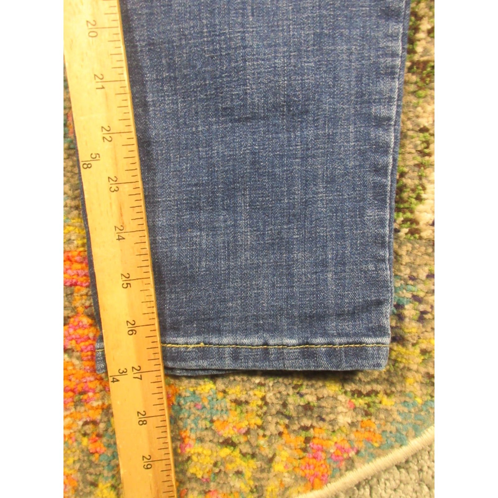 Levi's Levi's Jeans Woman Regular Boyfriend 32 W34 L27 Medium Wash Stretch Denim 5-Pocket Zip Blue Women Size 24" / US 00 / IT 34 - 7 Thumbnail