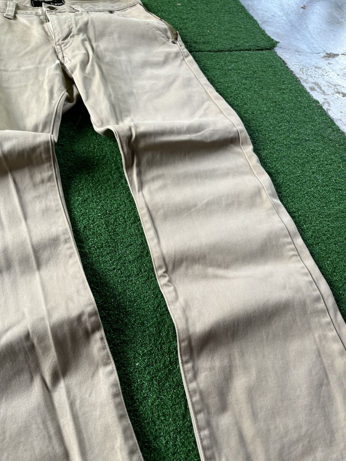 Japanese Brand RARE Mad Punk Monkey Pants Camo Khakis Pants By Beans Size US 31 - 6 Thumbnail