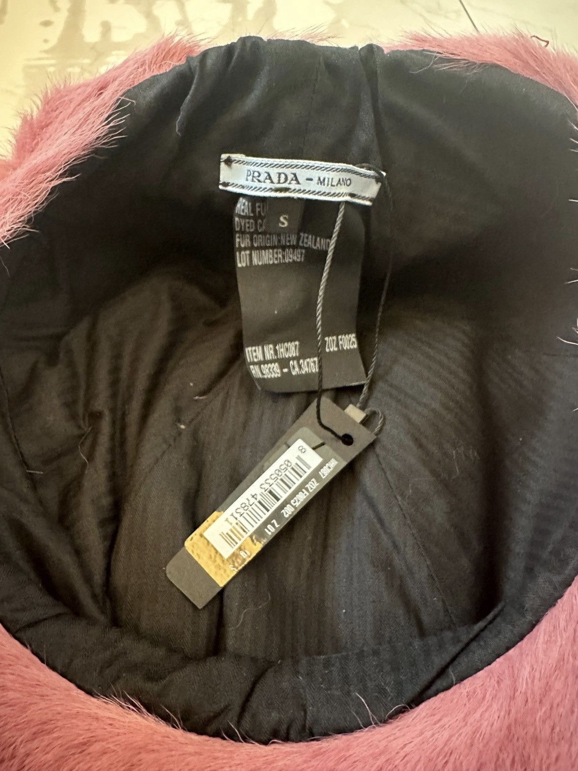 Prada Prada fur hat Size ONE SIZE - 7 Thumbnail