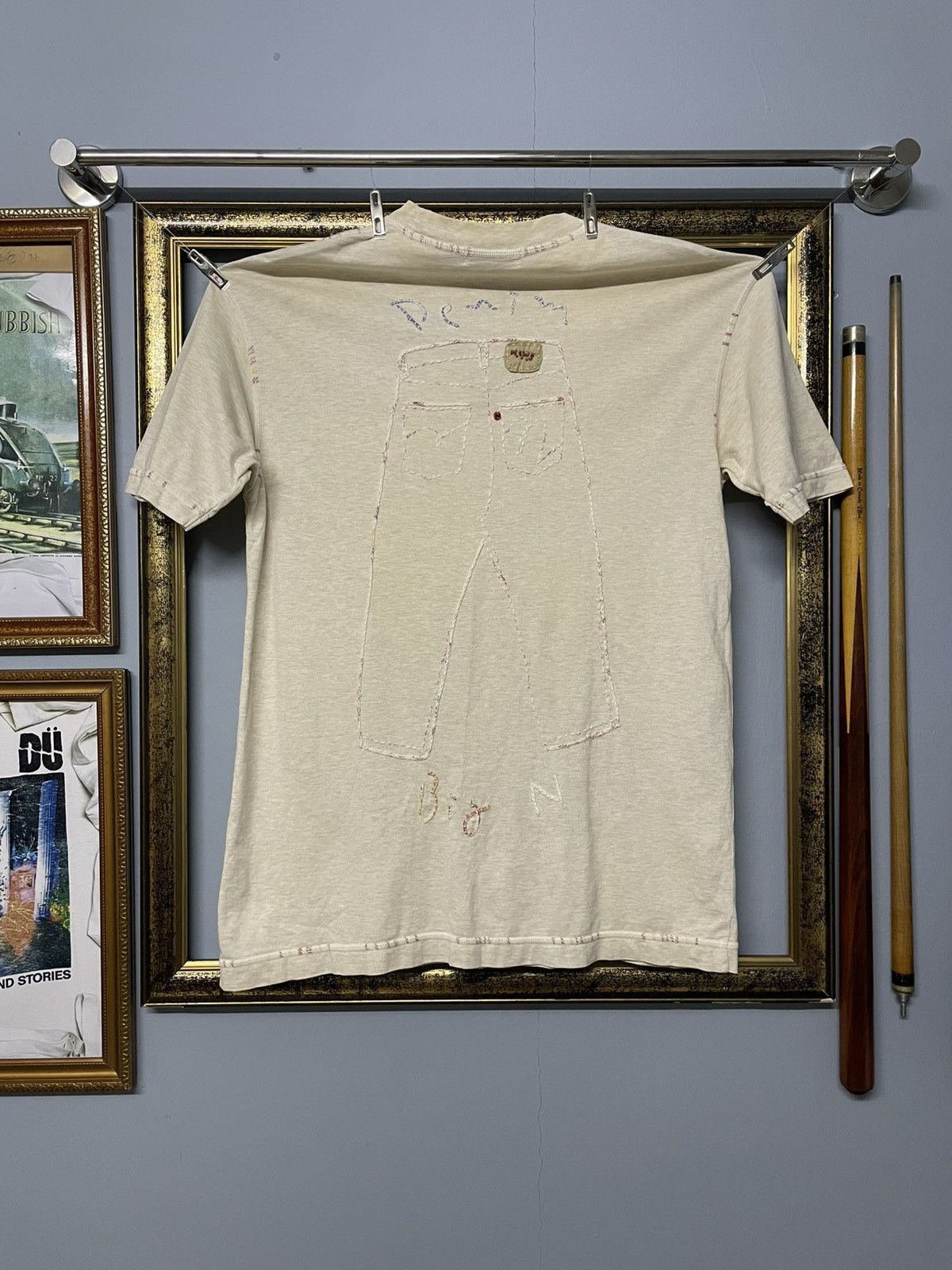 Designer × Japanese Brand × Vintage Vintage 90s Designer Nicole Club Denim Art Embroidery Faded Size US M / EU 48-50 / 2 - 1 Thumbnail