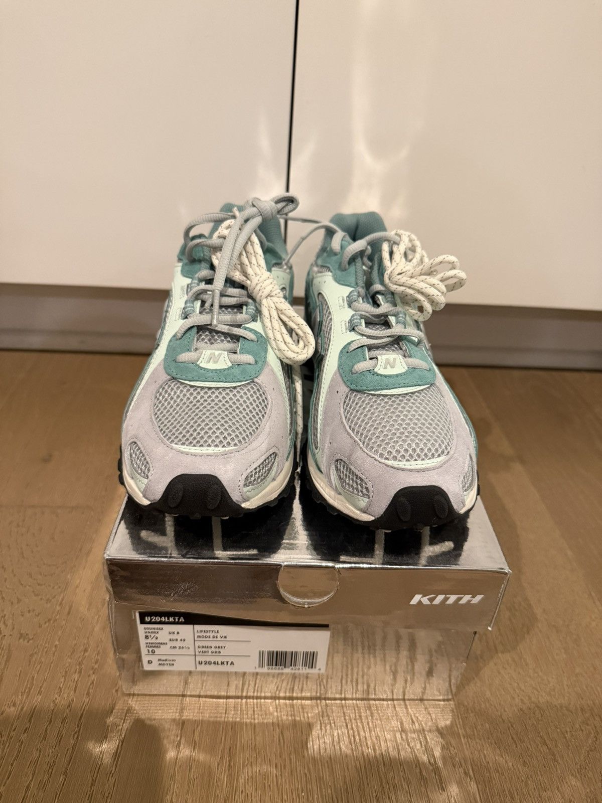 Kith × New Balance New Balance 204L Kith Bluebell Green Silver Size 8.5 Size US 8.5 / EU 41-42 - 3 Thumbnail