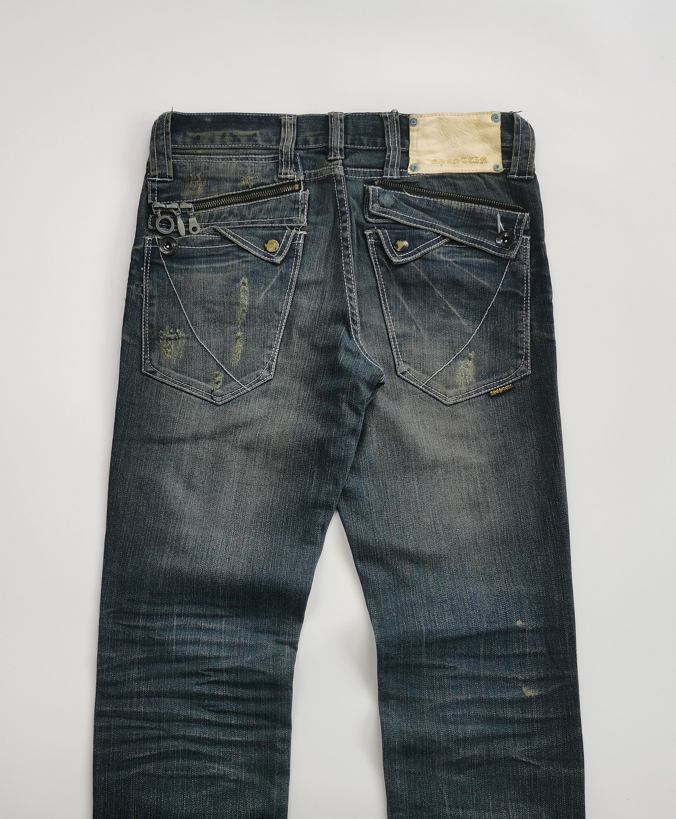 Tornado Mart Apestein Seditionaries Zipper Pocket Jeans Size US 30 / EU 46 - 12 Thumbnail