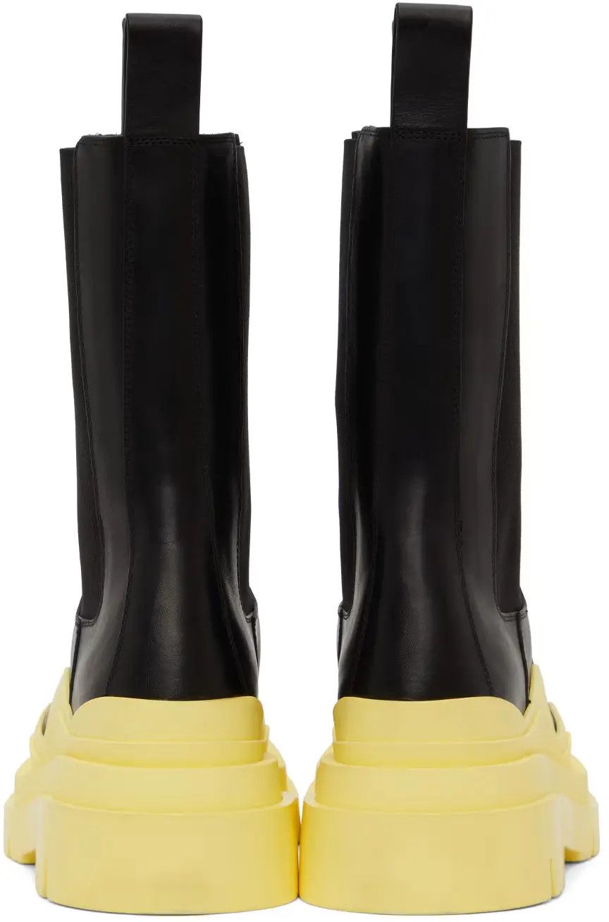 Bottega Veneta o1n1vont0924 Tire Chelsea Boots in Black Size US 8.5 / IT 38.5 - 2 Thumbnail