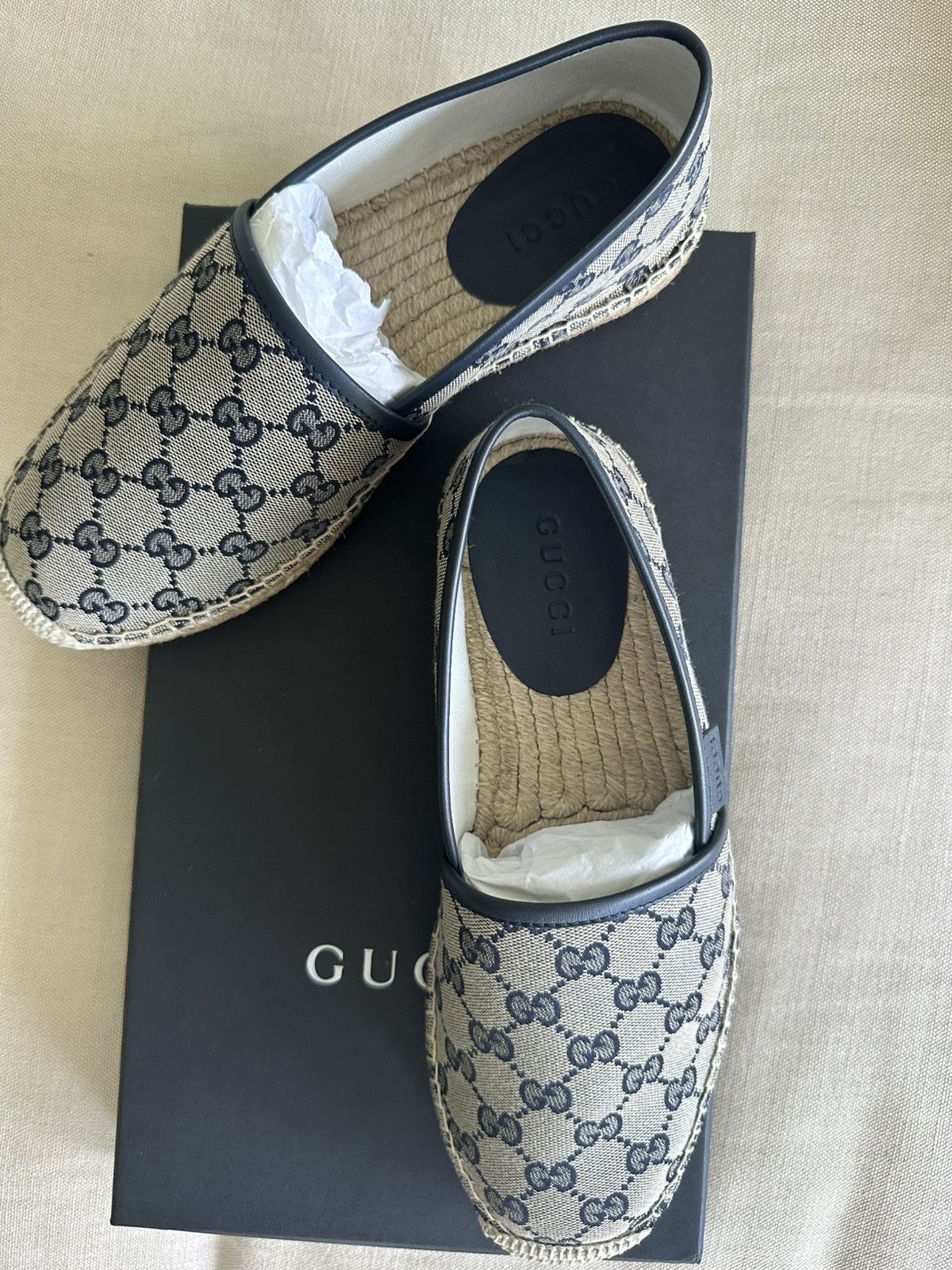 Gucci Gucci GG Monogram Espadrillas Size US 6.5 / EU 39-40 - 1 Thumbnail