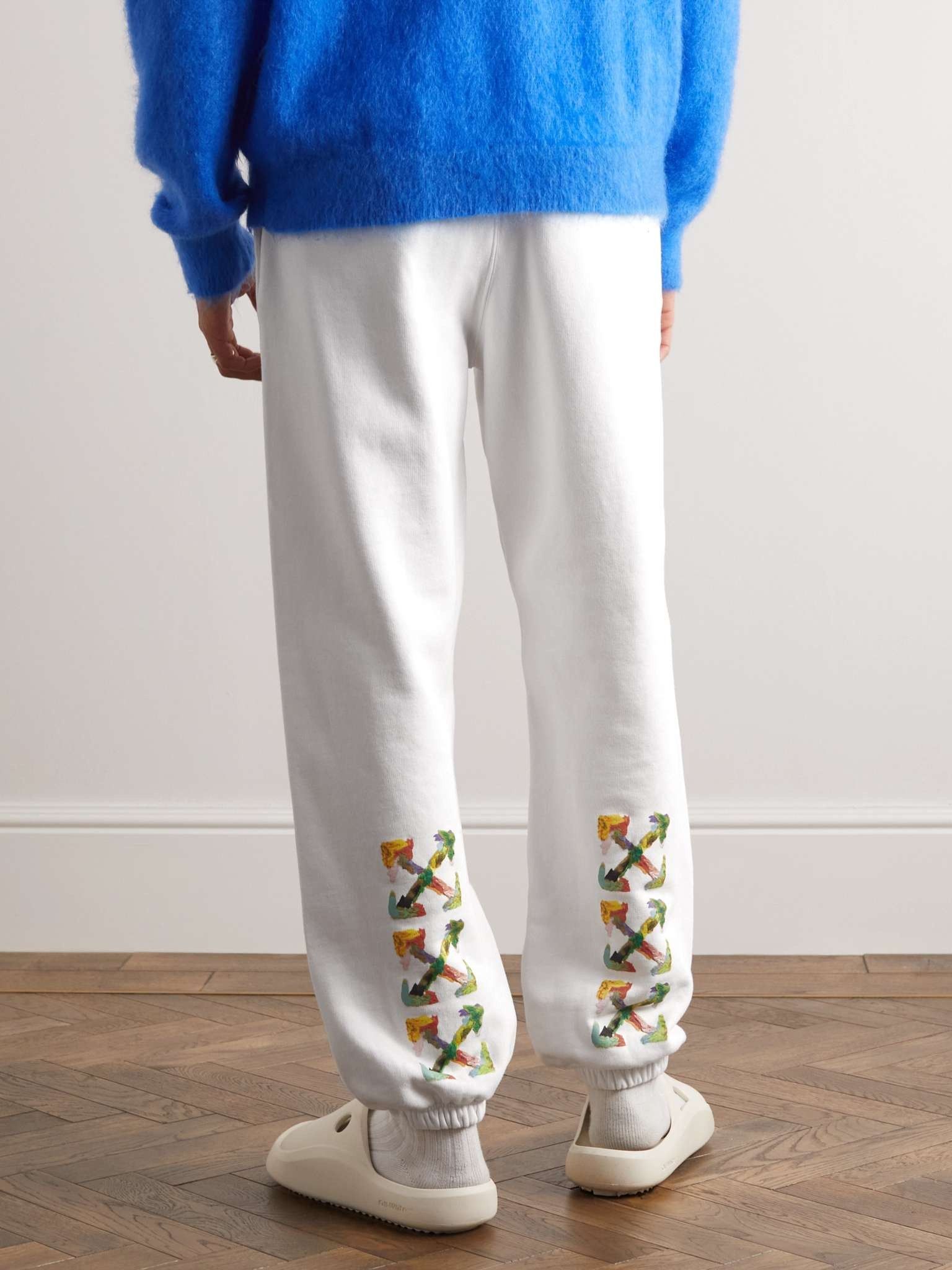 Off-White o1y0225 Jogger & Sweatpant in White Size US 34 / EU 50 - 4 Thumbnail