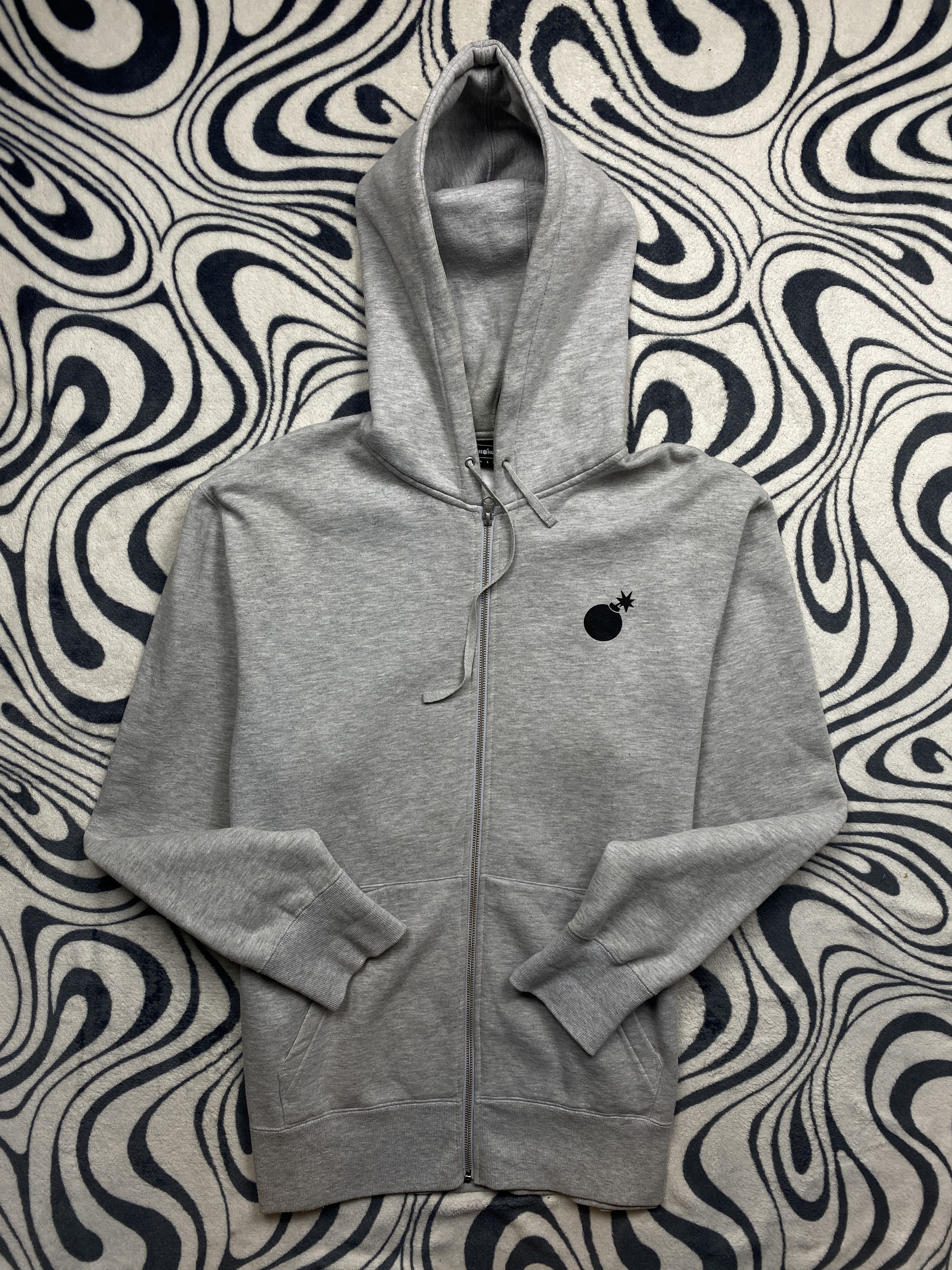 The Hundreds × Vintage The Hundreds Vintage Mens Zip Hoodie Y2K Size US XL / EU 56 / 4 - 3 Thumbnail