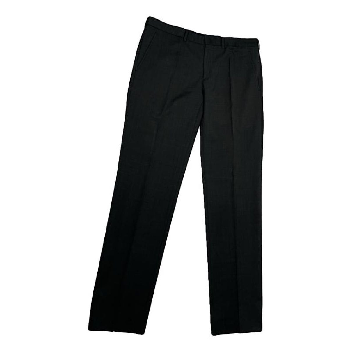 Navy Wool Trouser