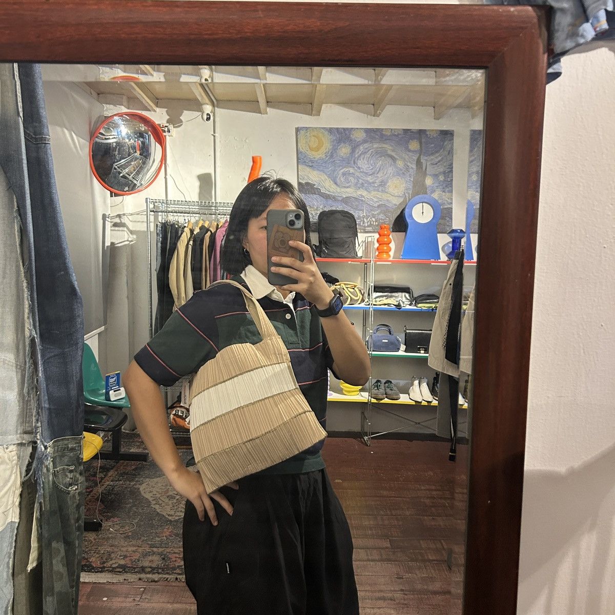 Pleats Please Issey Miyake Pleates Please Issey Miyake Beige One Shoulder Bag Size ONE SIZE - 4 Thumbnail