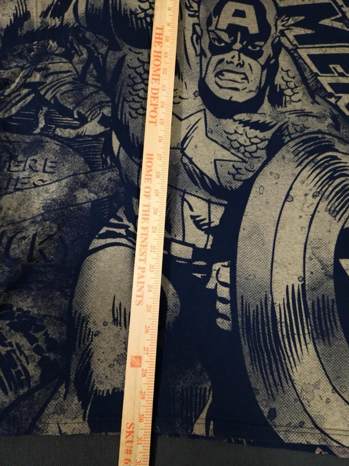 Other Marvel Comics Captain America AOP Graphic XXL Blue 2011 #2 Size US XXL / EU 58 / 5 - 3 Thumbnail