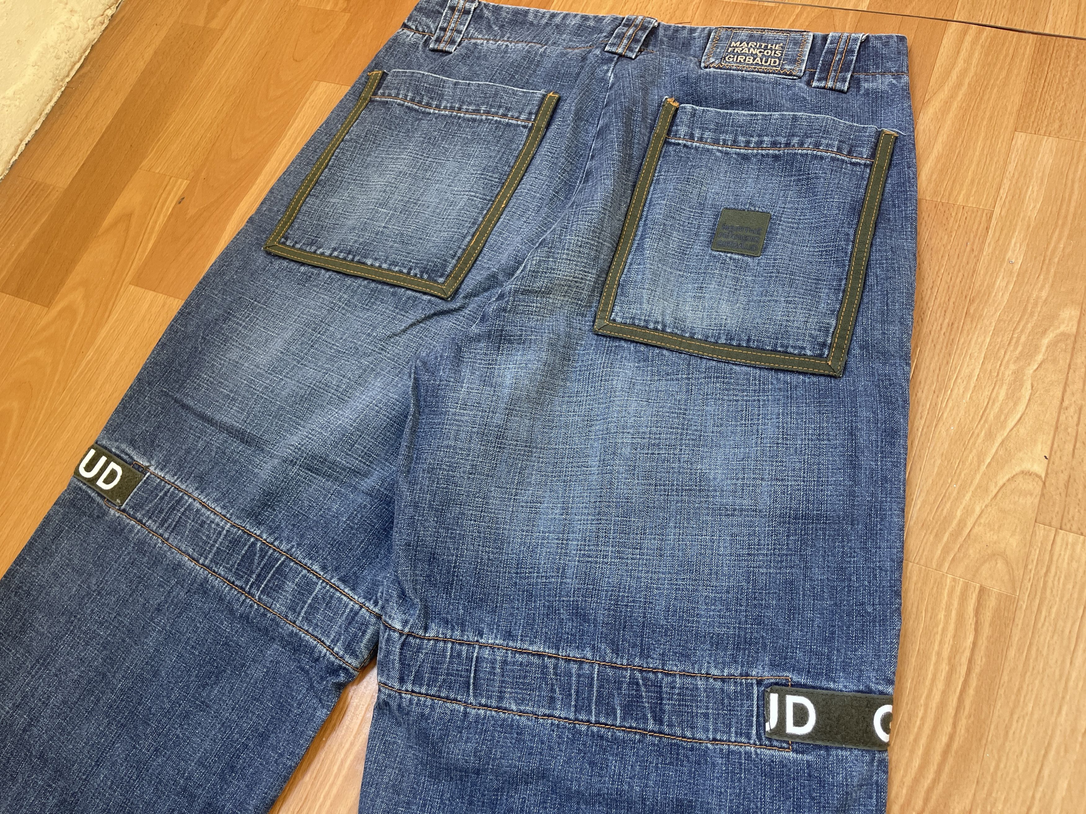 Marithe + Francois Girbaud Marithe Francois Girbaud jeans, vintage baggy 90s hip hop 34 Size US 34 / EU 50 - 8 Thumbnail
