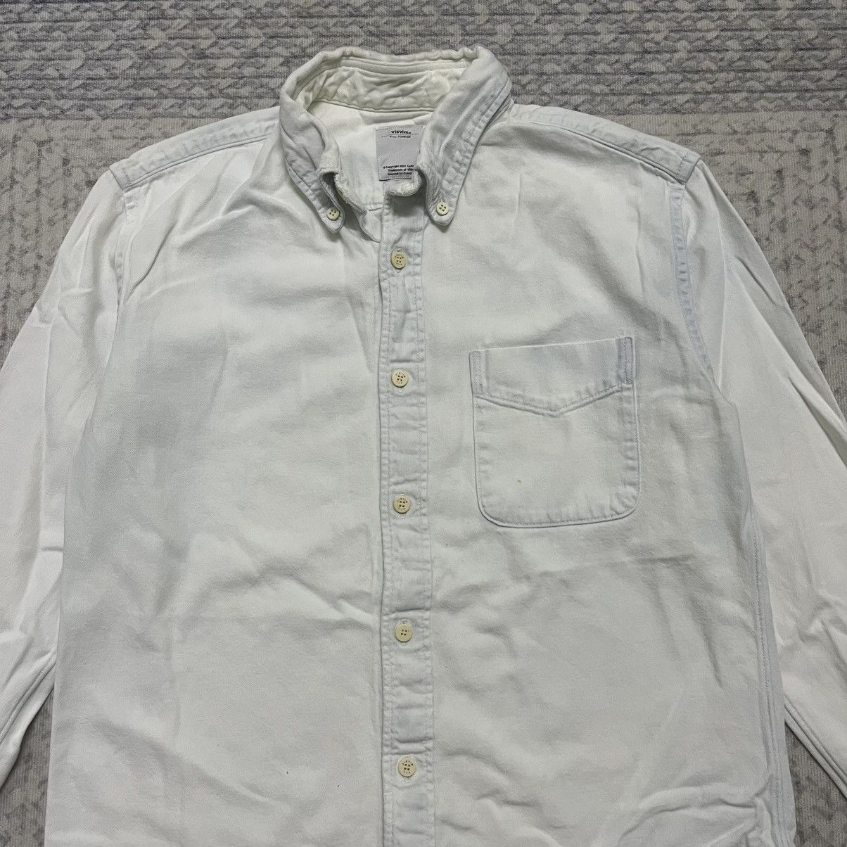 Visvim Rare Distressed Visvim Japan Light Wash Denim Shirt Size US S / EU 44-46 / 1 - 3 Thumbnail