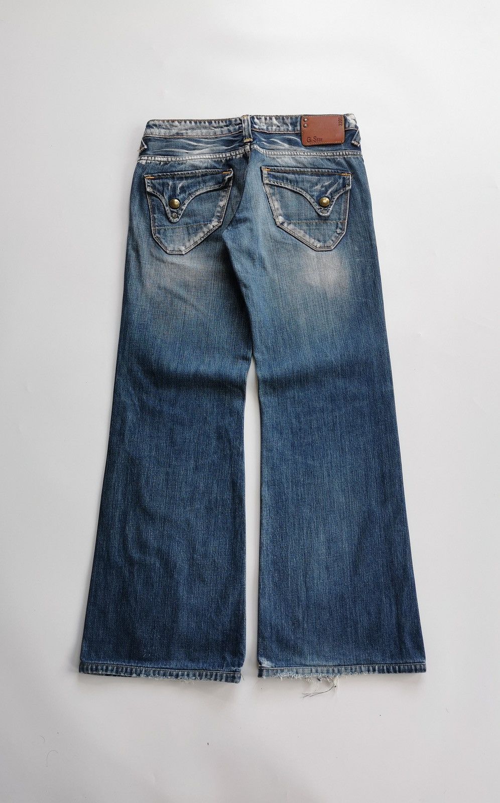 G-Star Wide Legs Loose Flared G Star Raw Jeans Size 30" / US 8 / IT 44 - 4 Thumbnail