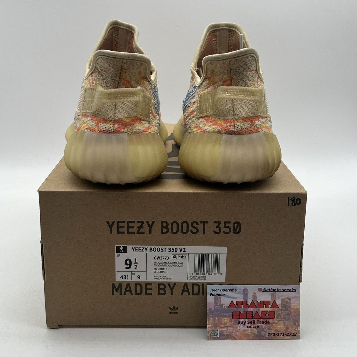Adidas Yeezy boost 350 Mx oat Size US 9.5 / EU 42-43 - 3 Thumbnail