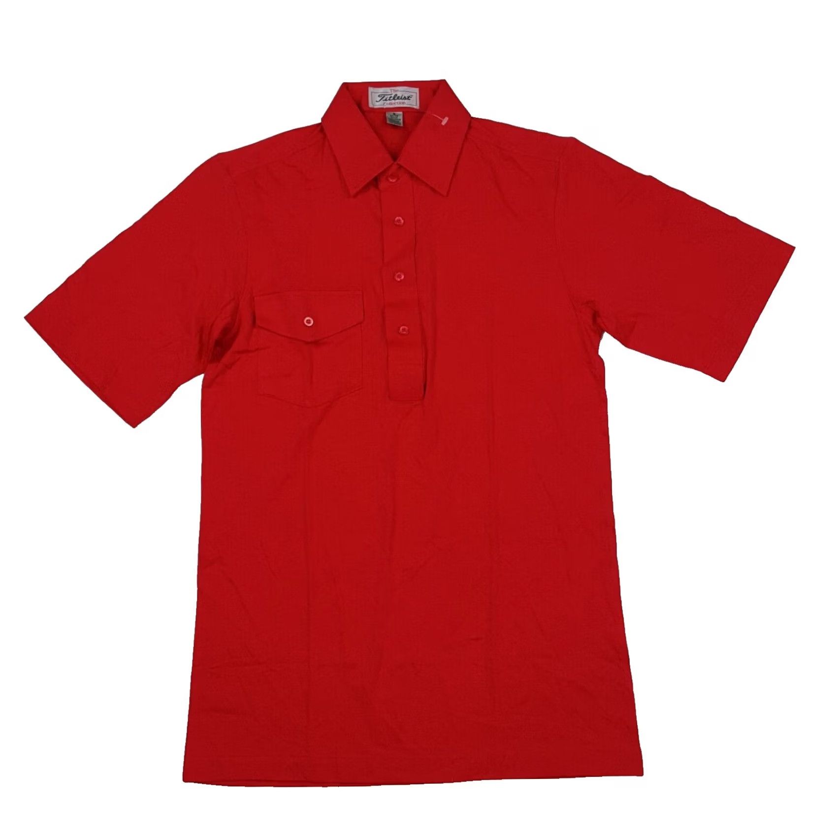 Titleist VINTAGE Titleist Golf Red Pocket Polo Shirt S Men Short Sleeve Collared Shirt Polo Red Vintage 90s Preppy Japan PGA Athletic Casual Sports Size US S / EU 44-46 / 1 - 2 Thumbnail